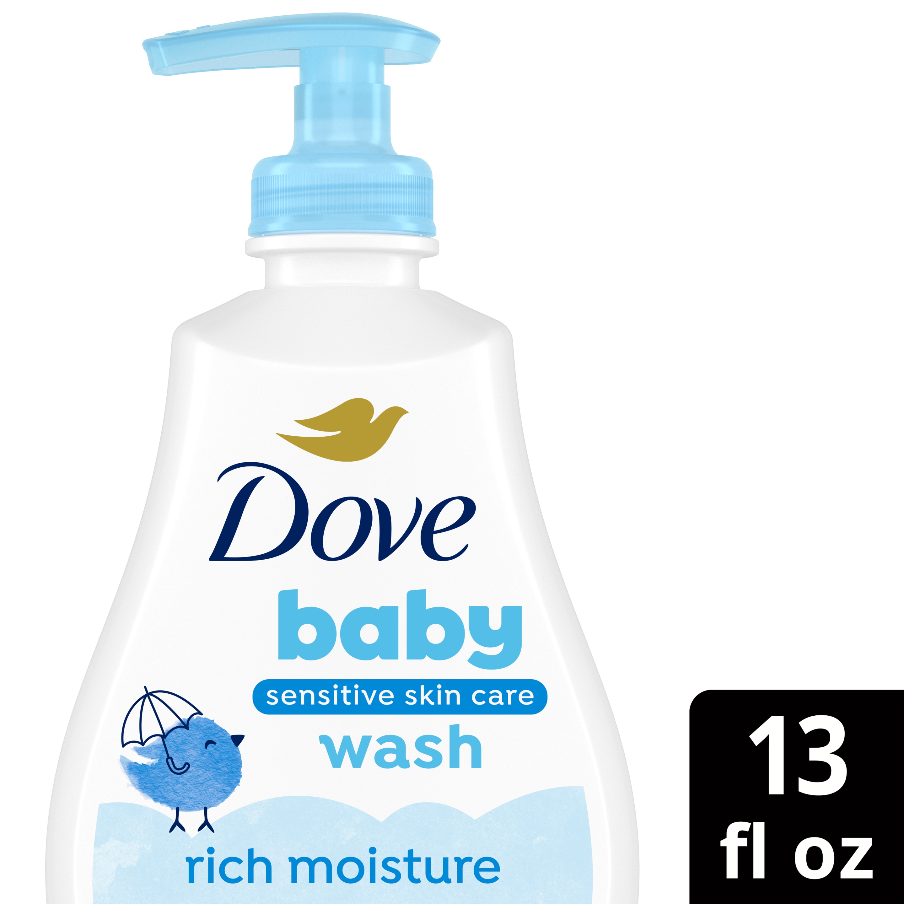 Baby Dove Rich Moisture Tip to Toe Wash 13 oz packshot