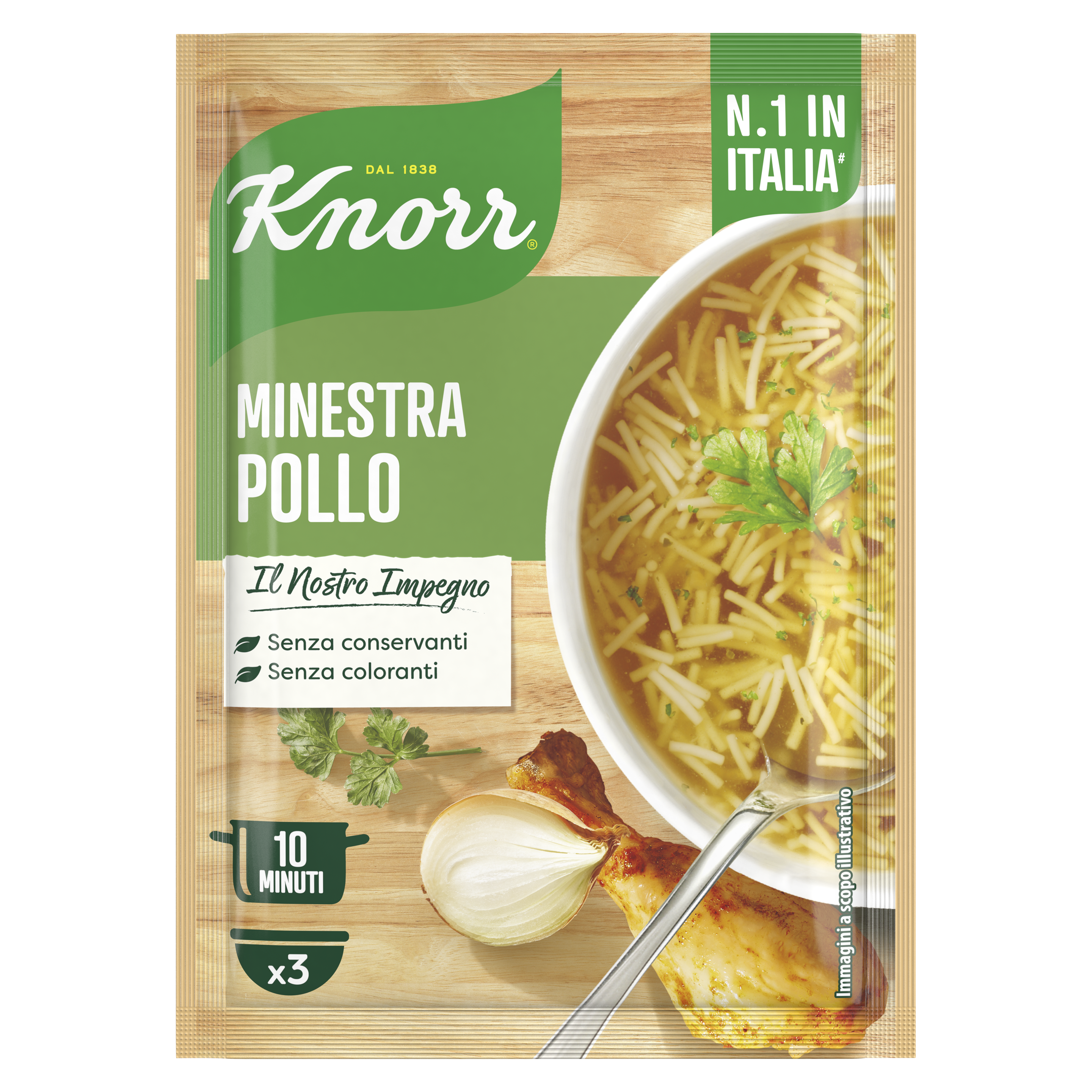 Minestra Pollo packshot