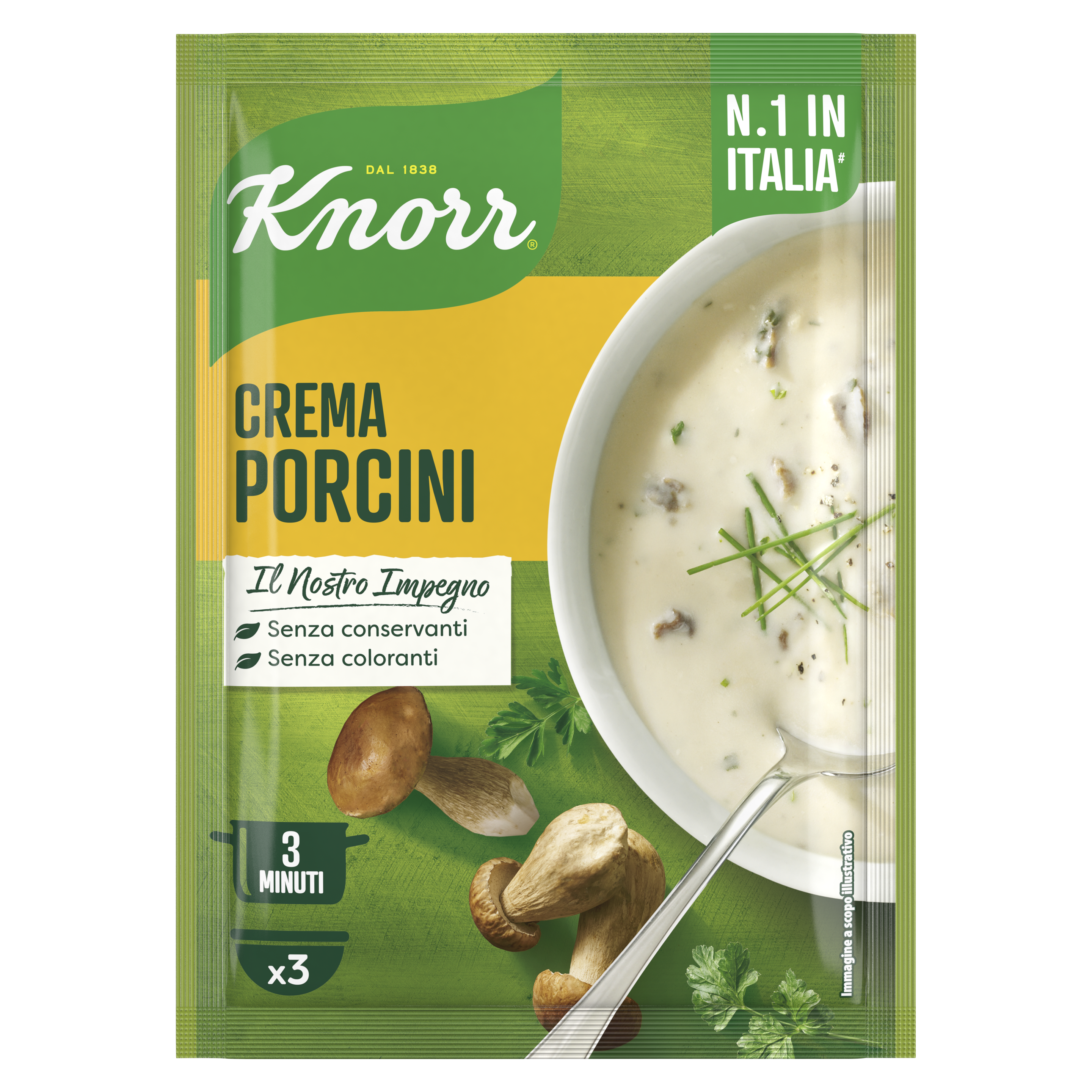 Crema Porcini packshot