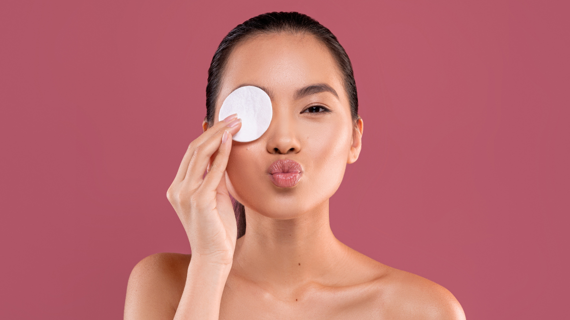 Step 1: Remove Makeup and Sunscreen