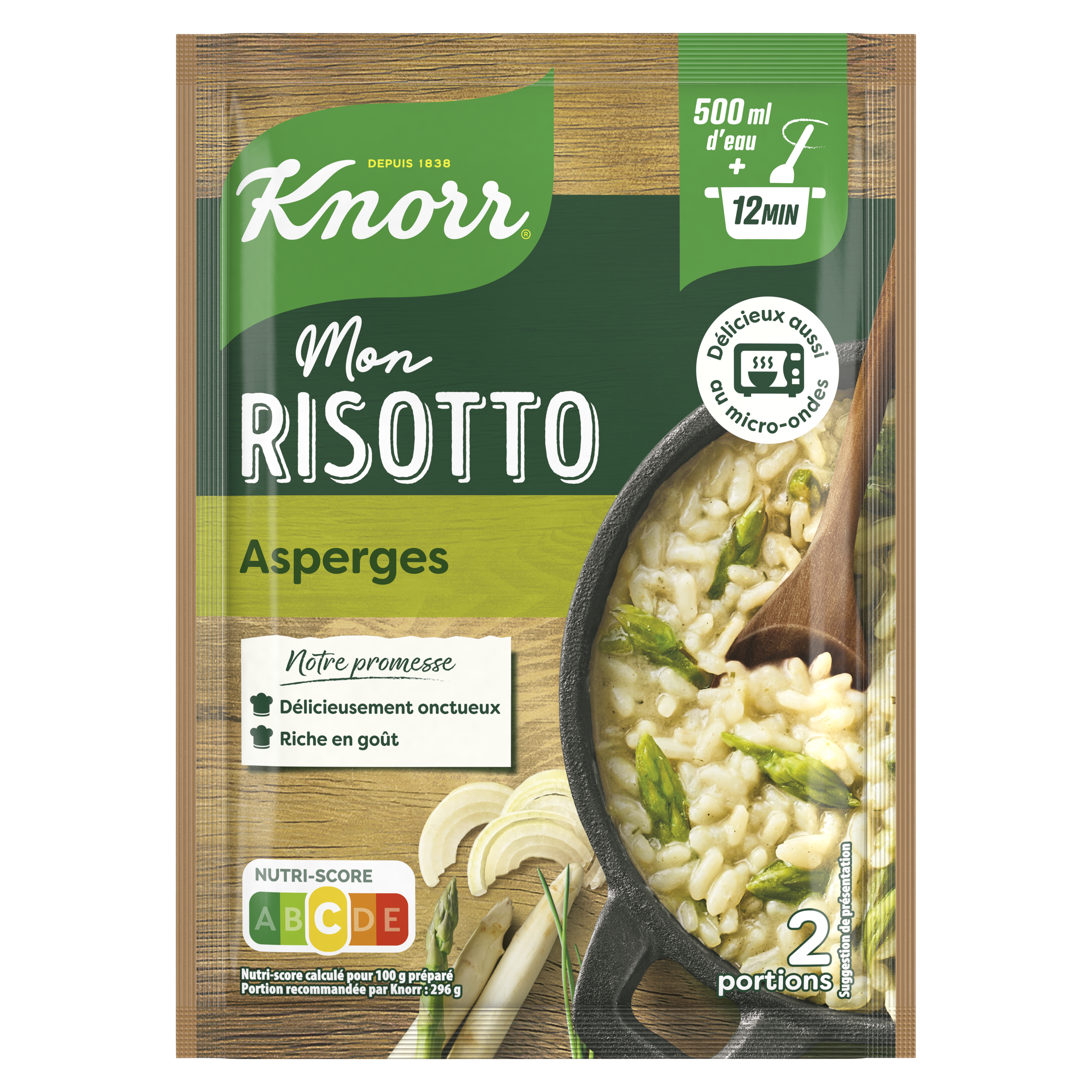 Risotto aux Asperges packshot