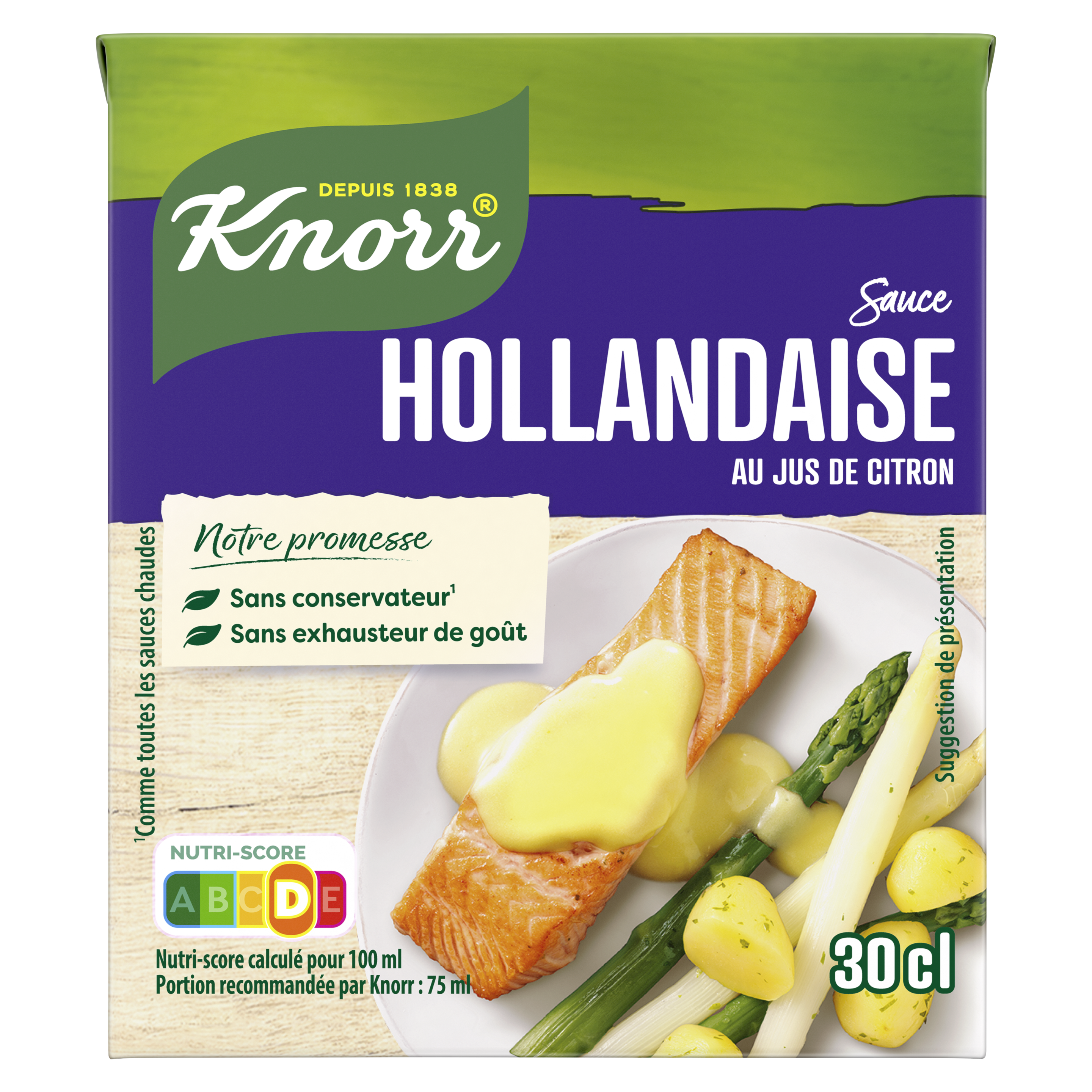 Sauce Hollandaise au Jus de Citron packshot