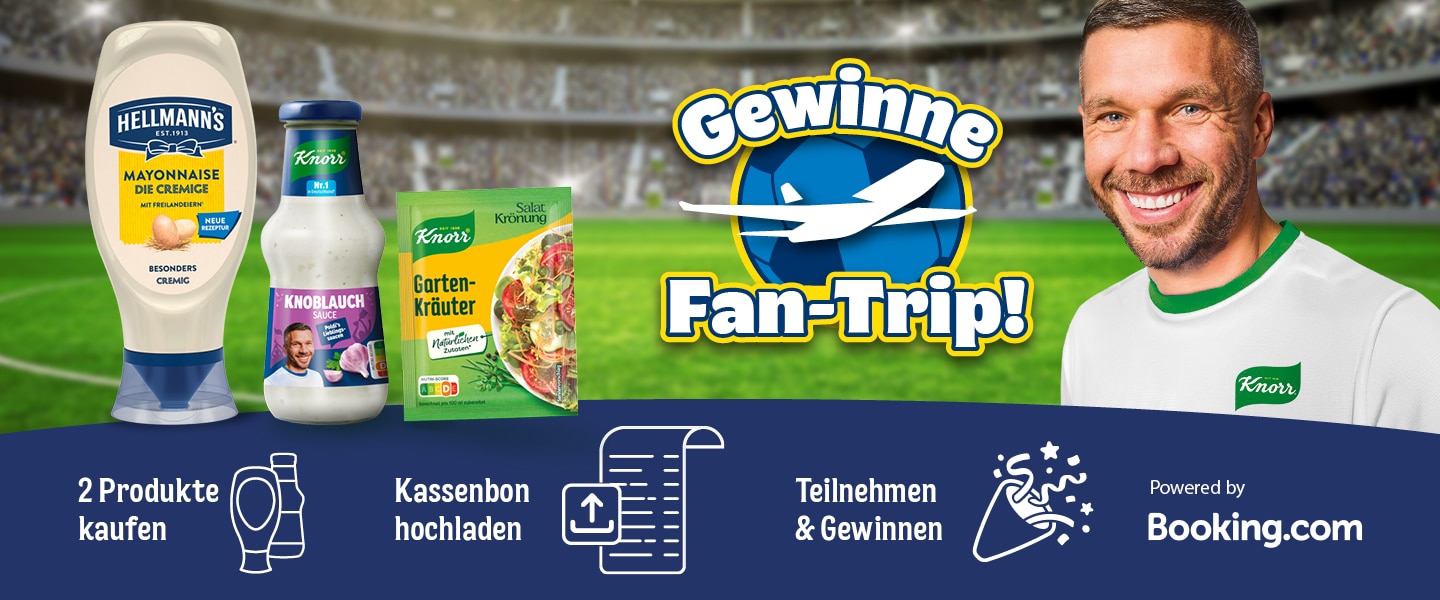 Gewinne mit Knorr deinem Fan-Trip