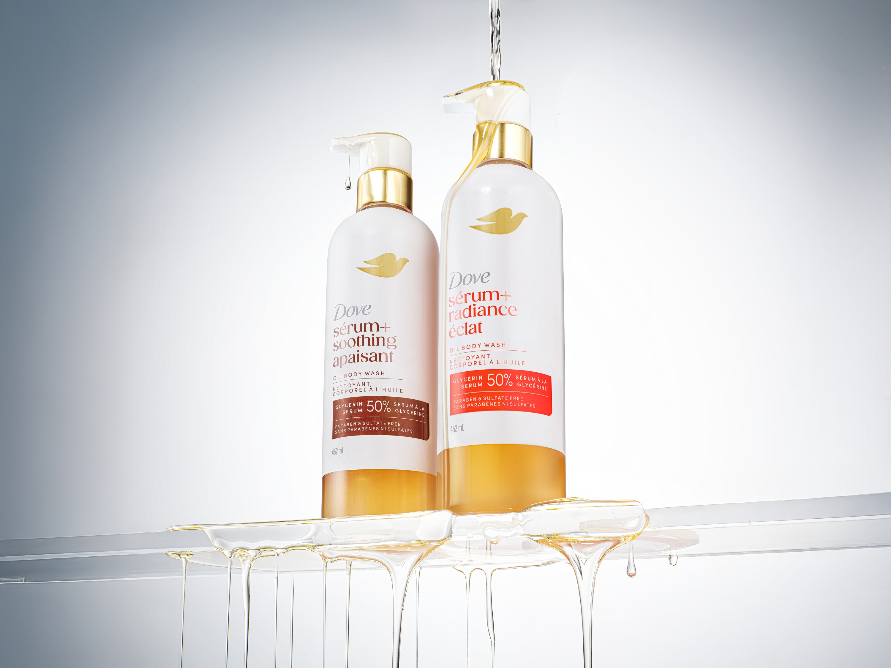 Dove Serum+ Body Washes