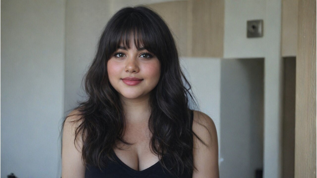 Full, Blunt Fringe: