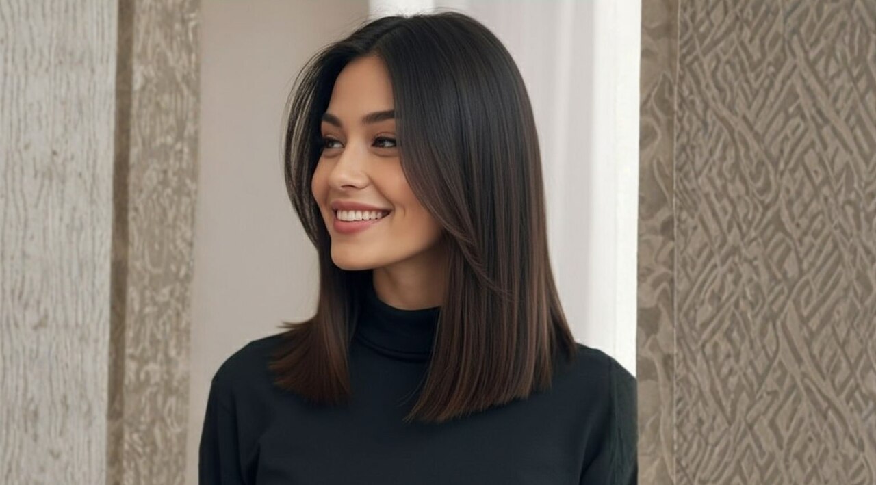 The Sleek Blunt Cut: