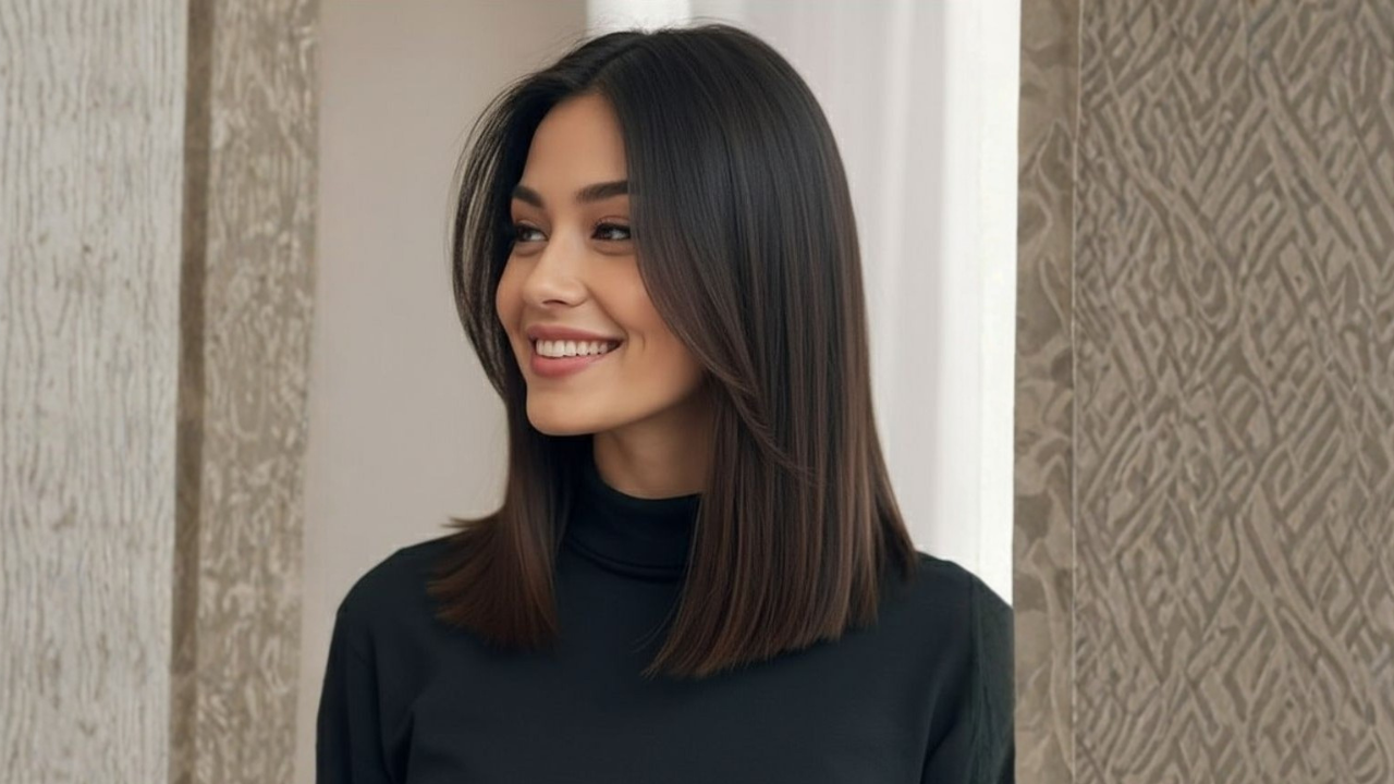 The Sleek Blunt Cut: