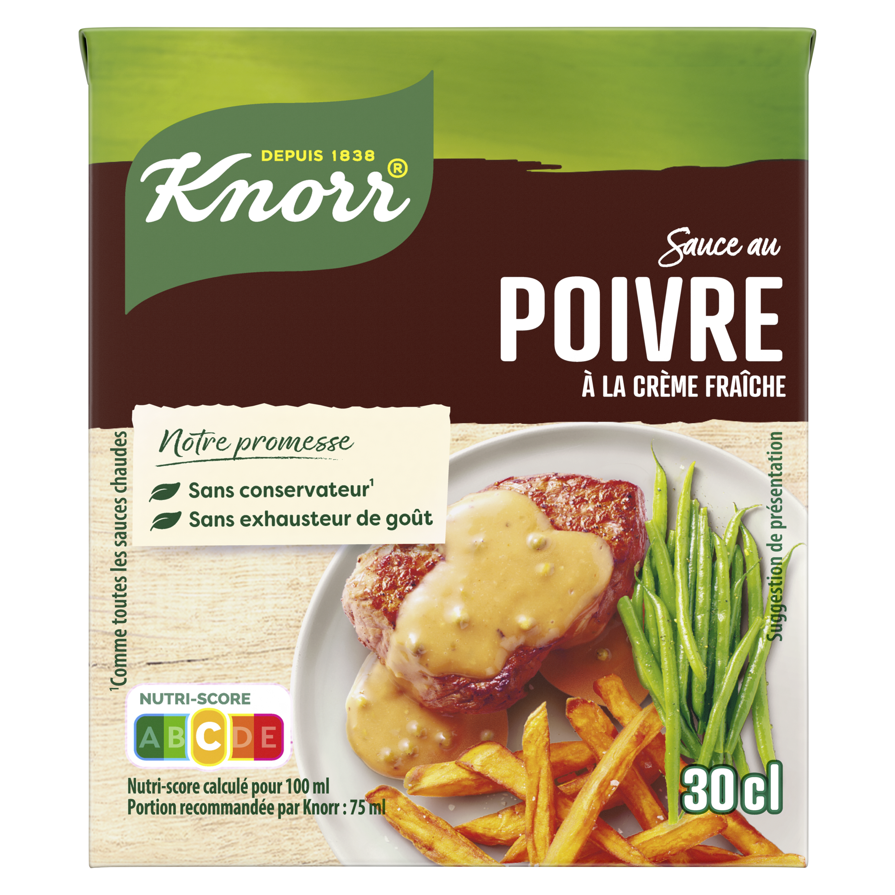 Sauce Poivre à la Crème Fraîche packshot