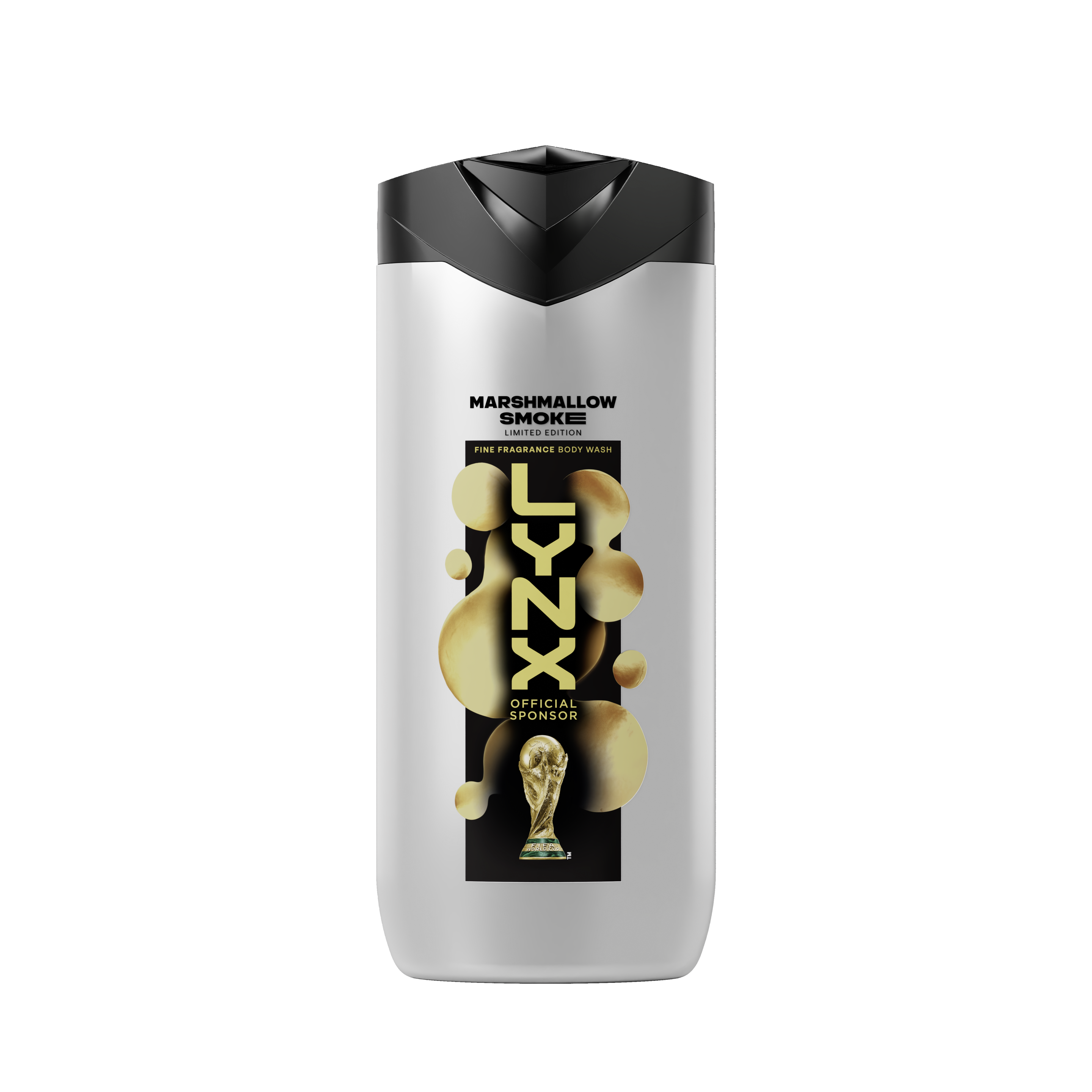 Lynx Fine Fragrance Marshmallow Smoke Body Wash 400 ml packshot