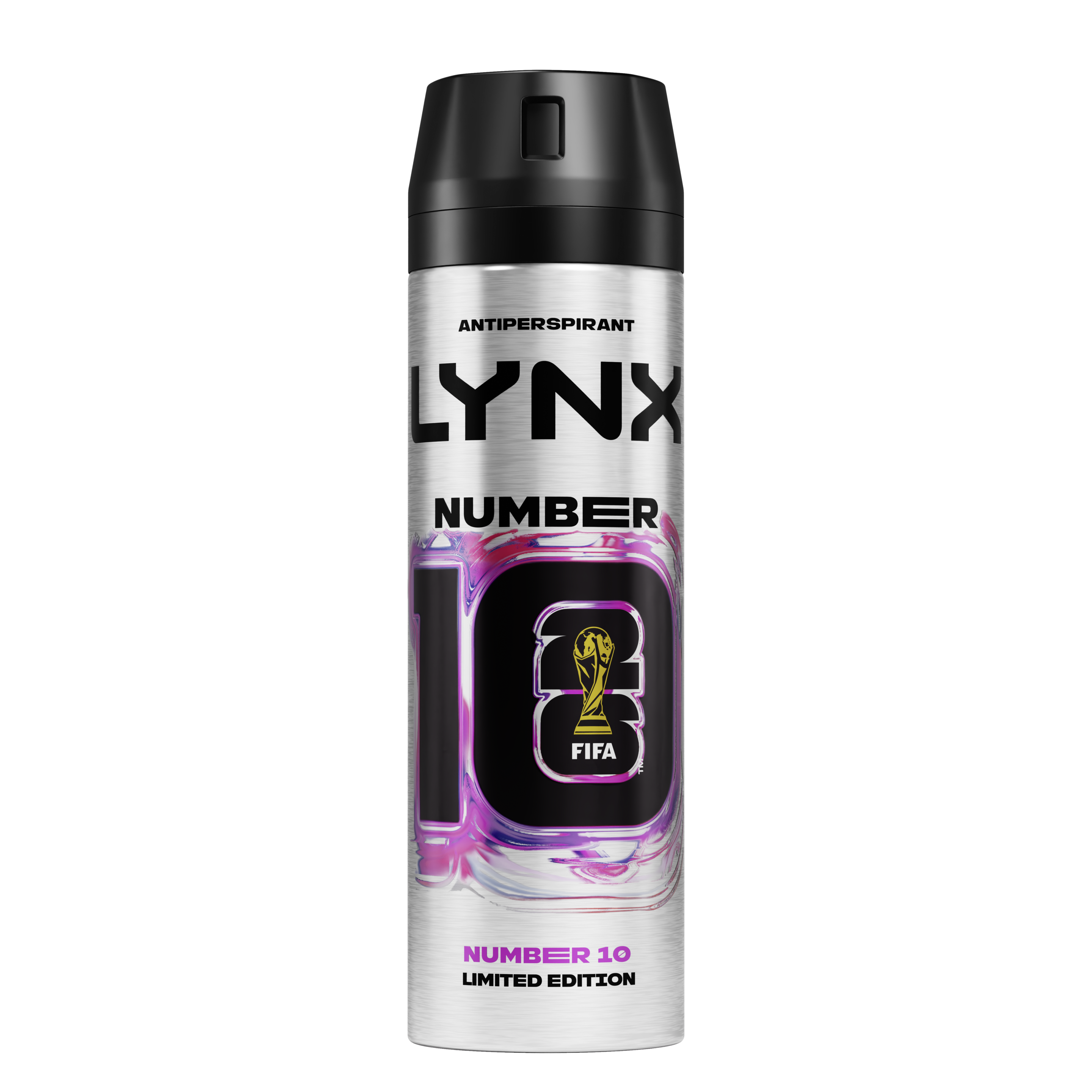 Lynx Limited Edition FIFA Number 10 men's Anti-Perspirant 200ml packshot