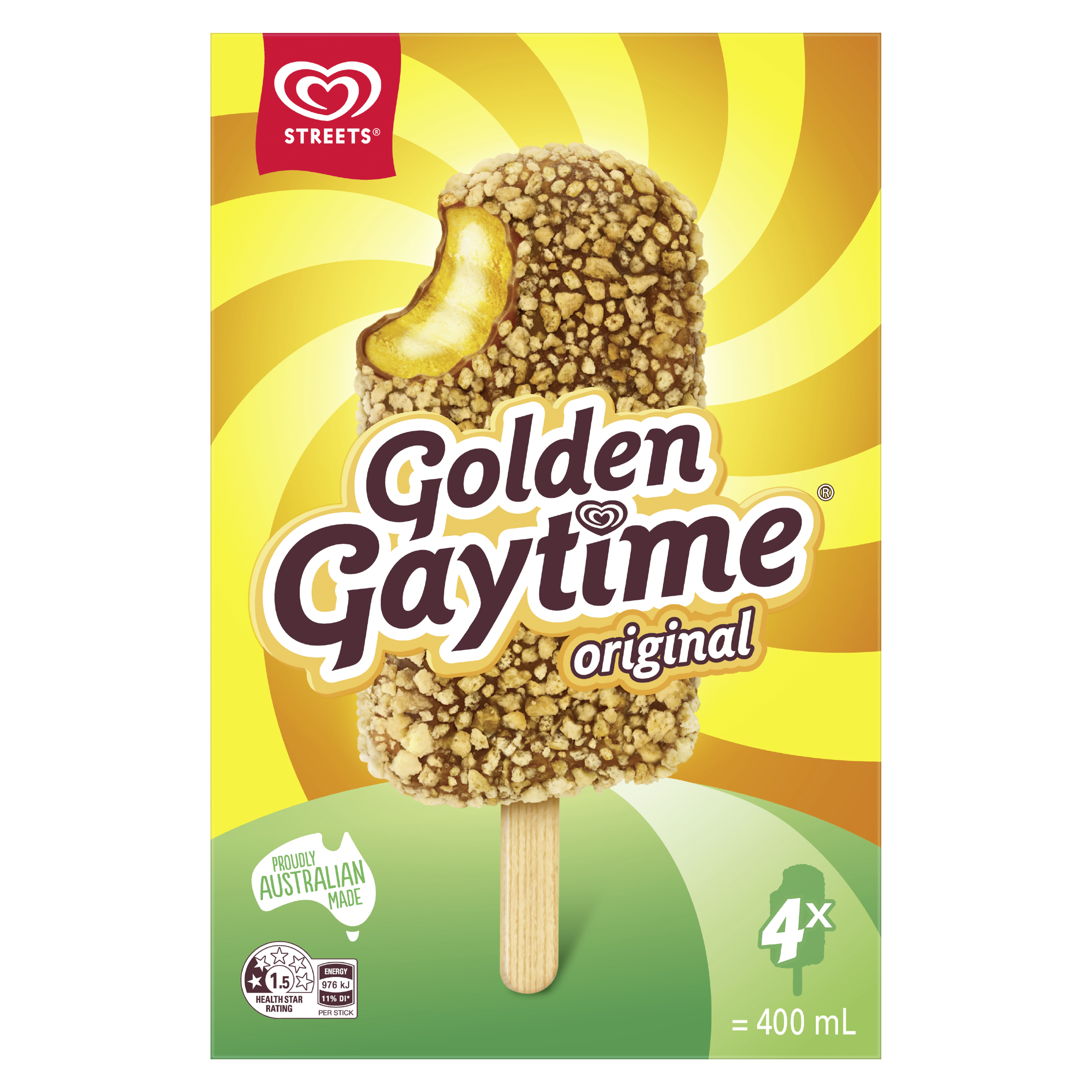 Golden Gaytime Multipack x4 packshot