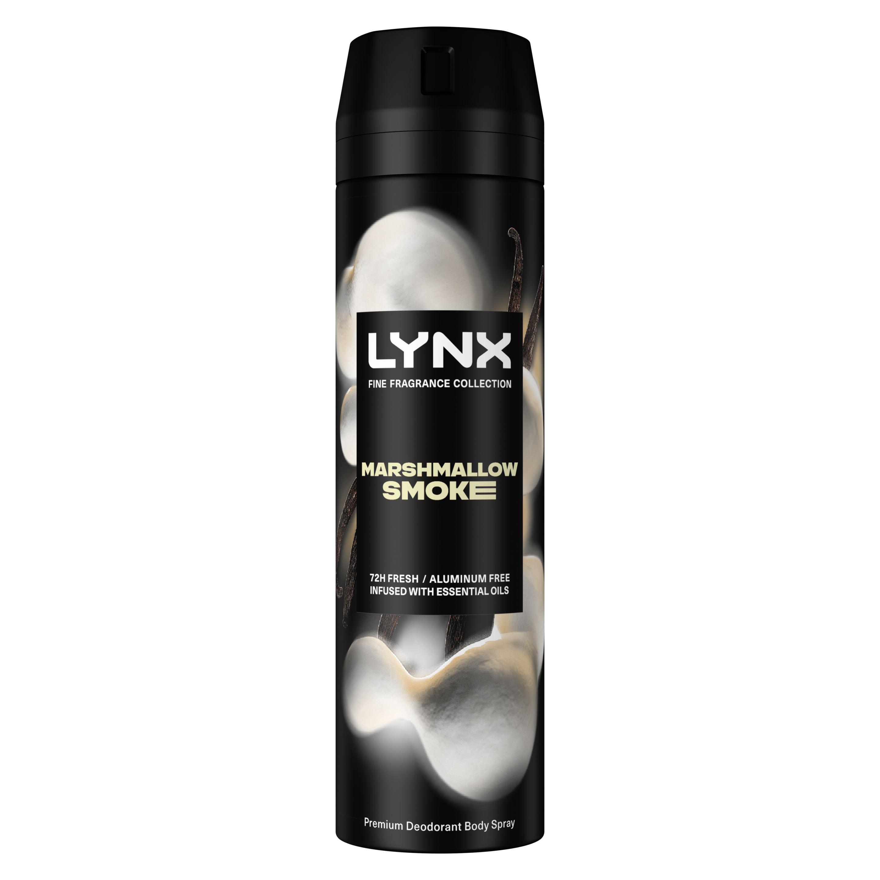 Lynx Marshmallow Smoke 72hr Premium Body Spray 200 ml packshot