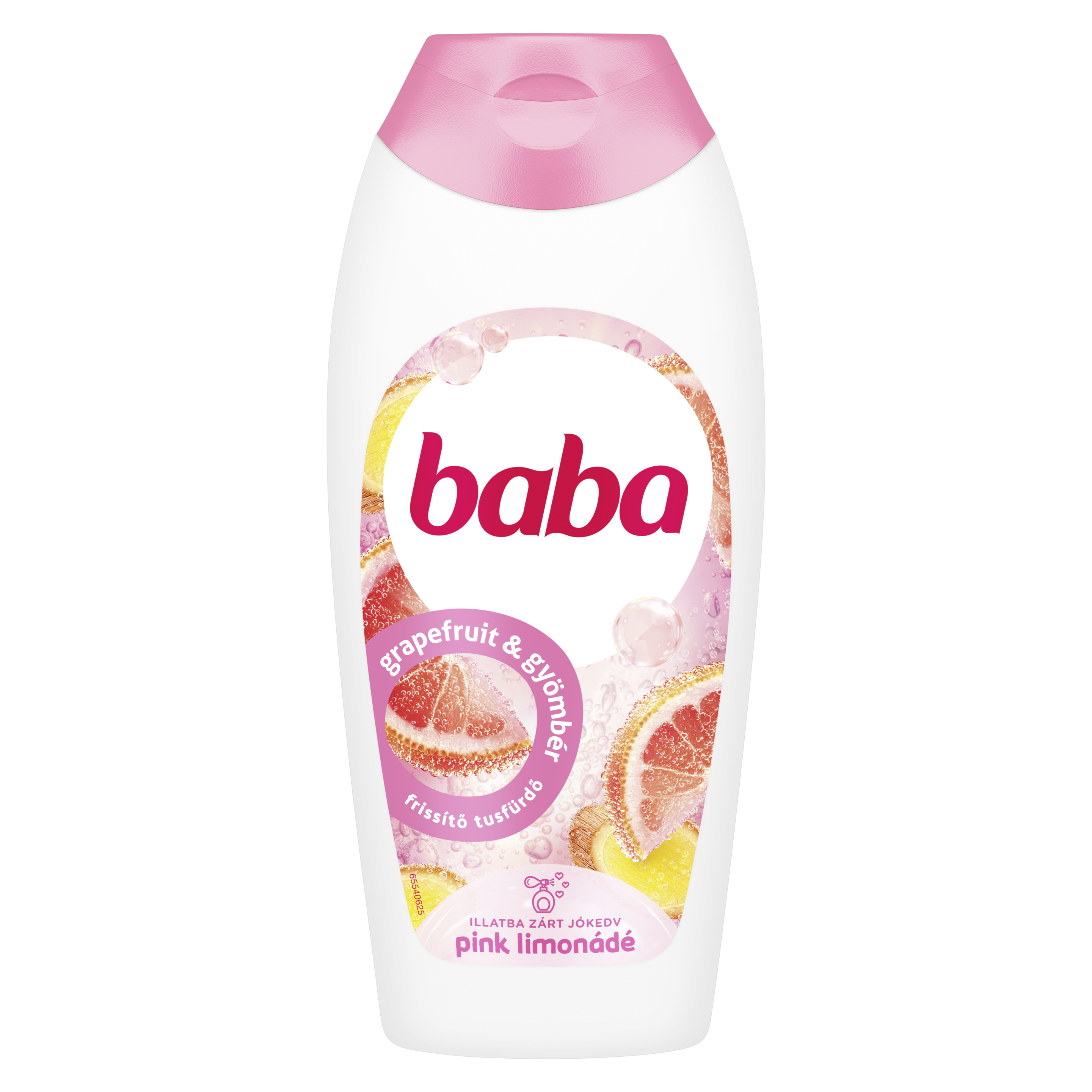 Baba tusfürdő pink limonádé 400ml packshot