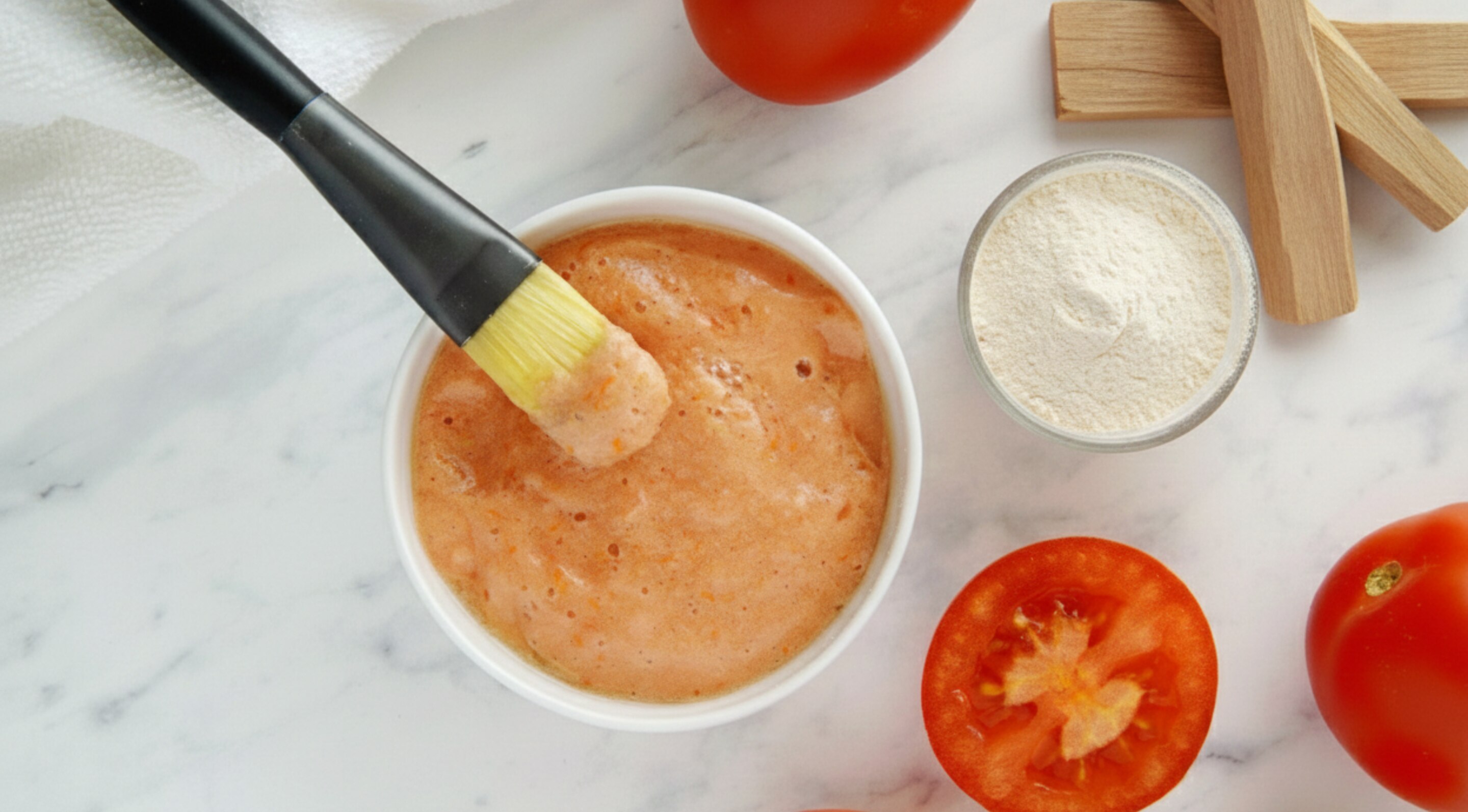 5. Tomato & Sandalwood Mask
