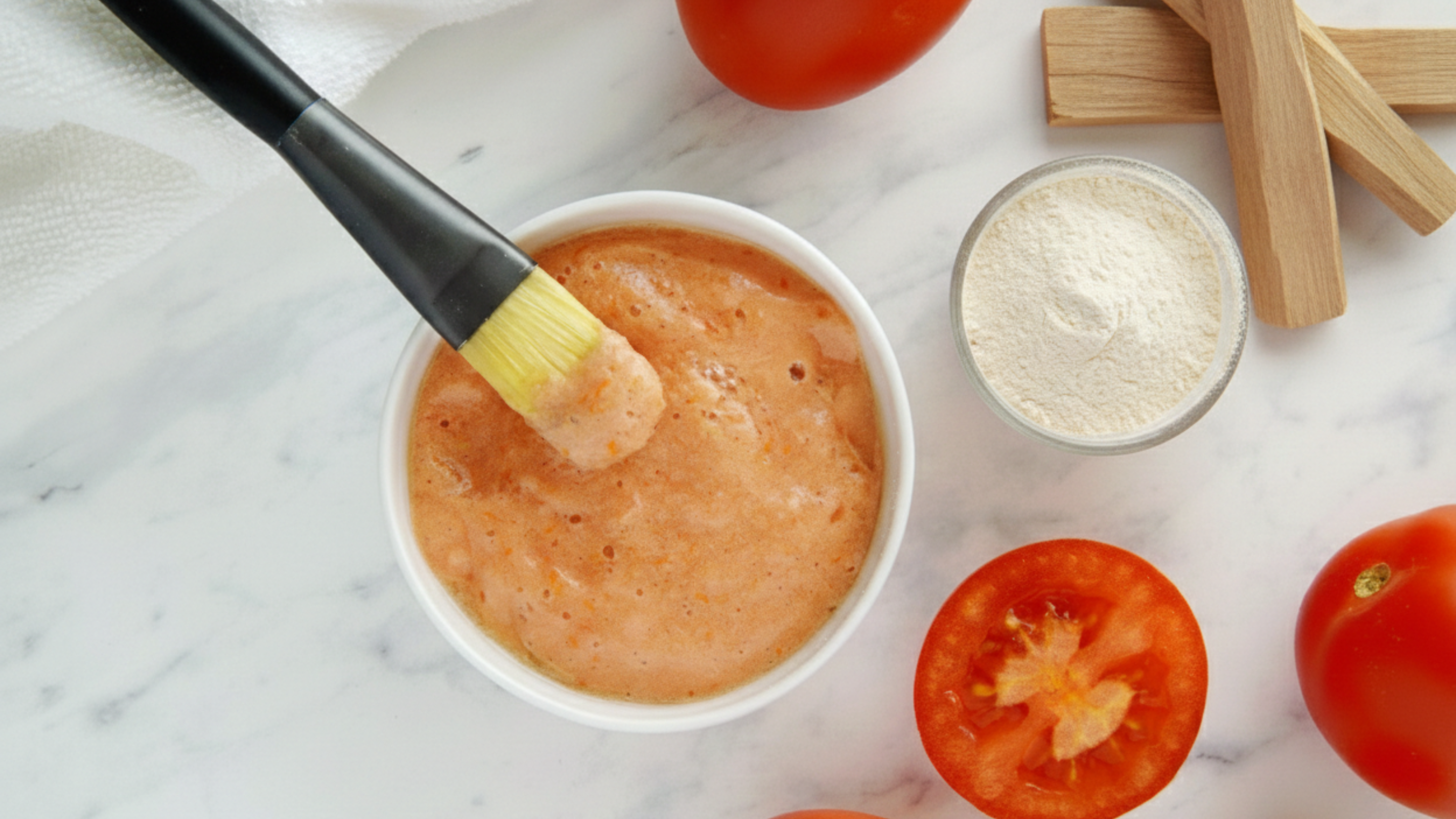 5. Tomato & Sandalwood Mask