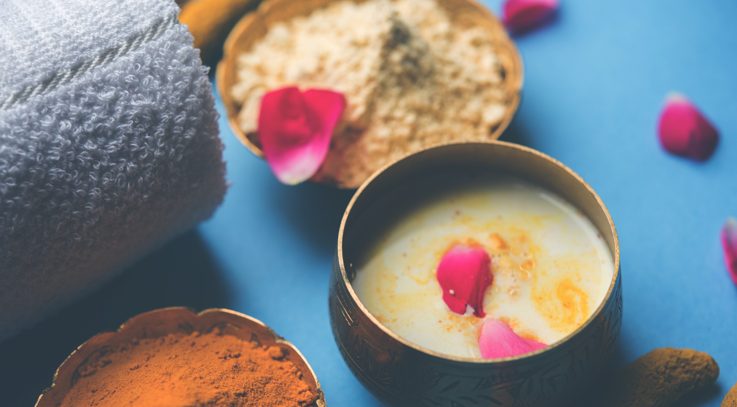 8. Gram Flour (Besan) & Milk Mask