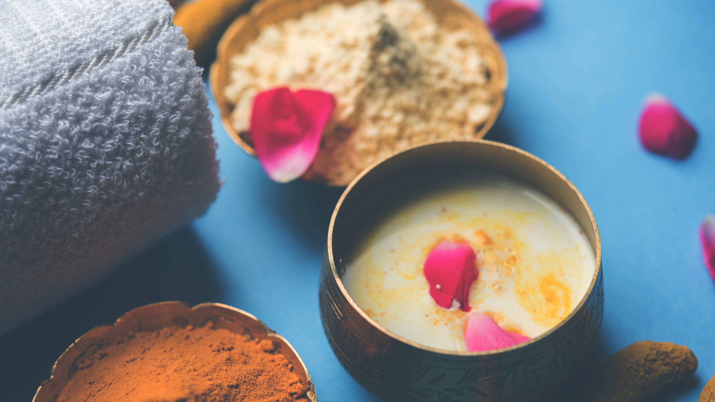 8. Gram Flour (Besan) & Milk Mask