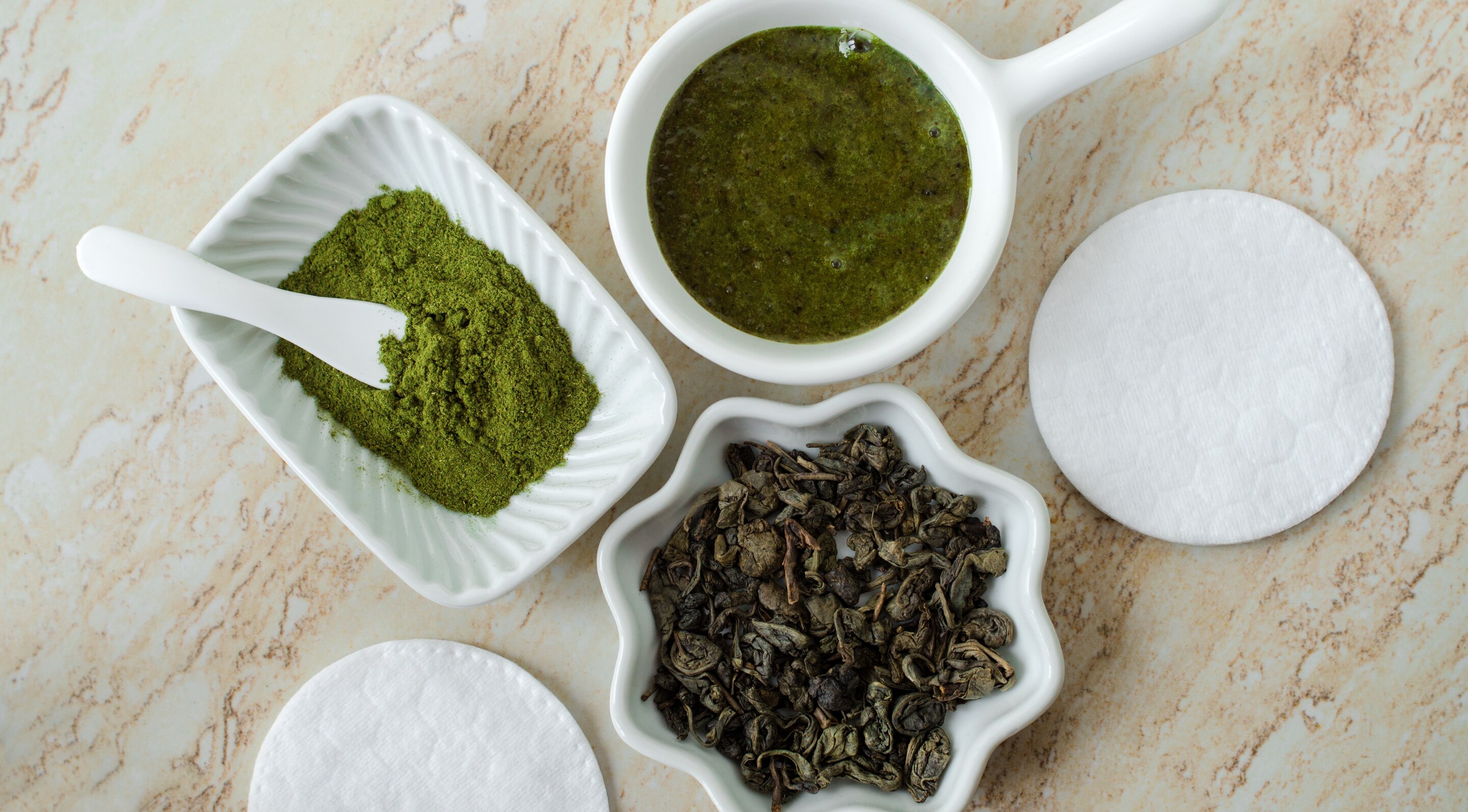 10. Green Tea & Honey Mask