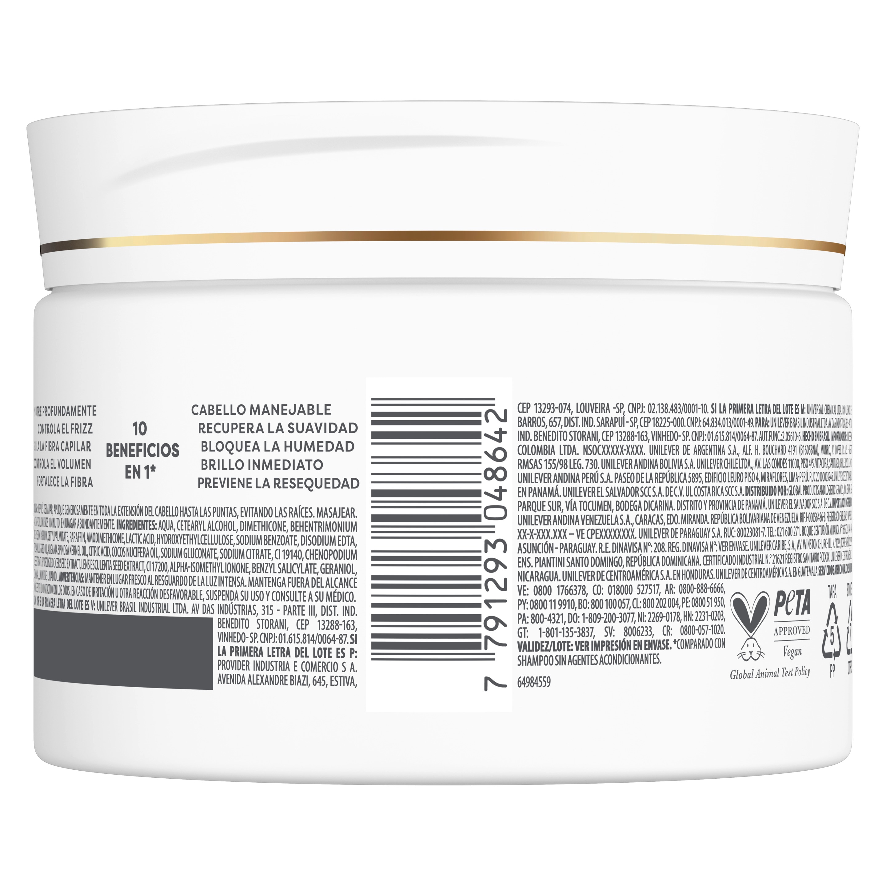 Máscara de tratamiento 10 en 1 Fusión óleos Nutrición