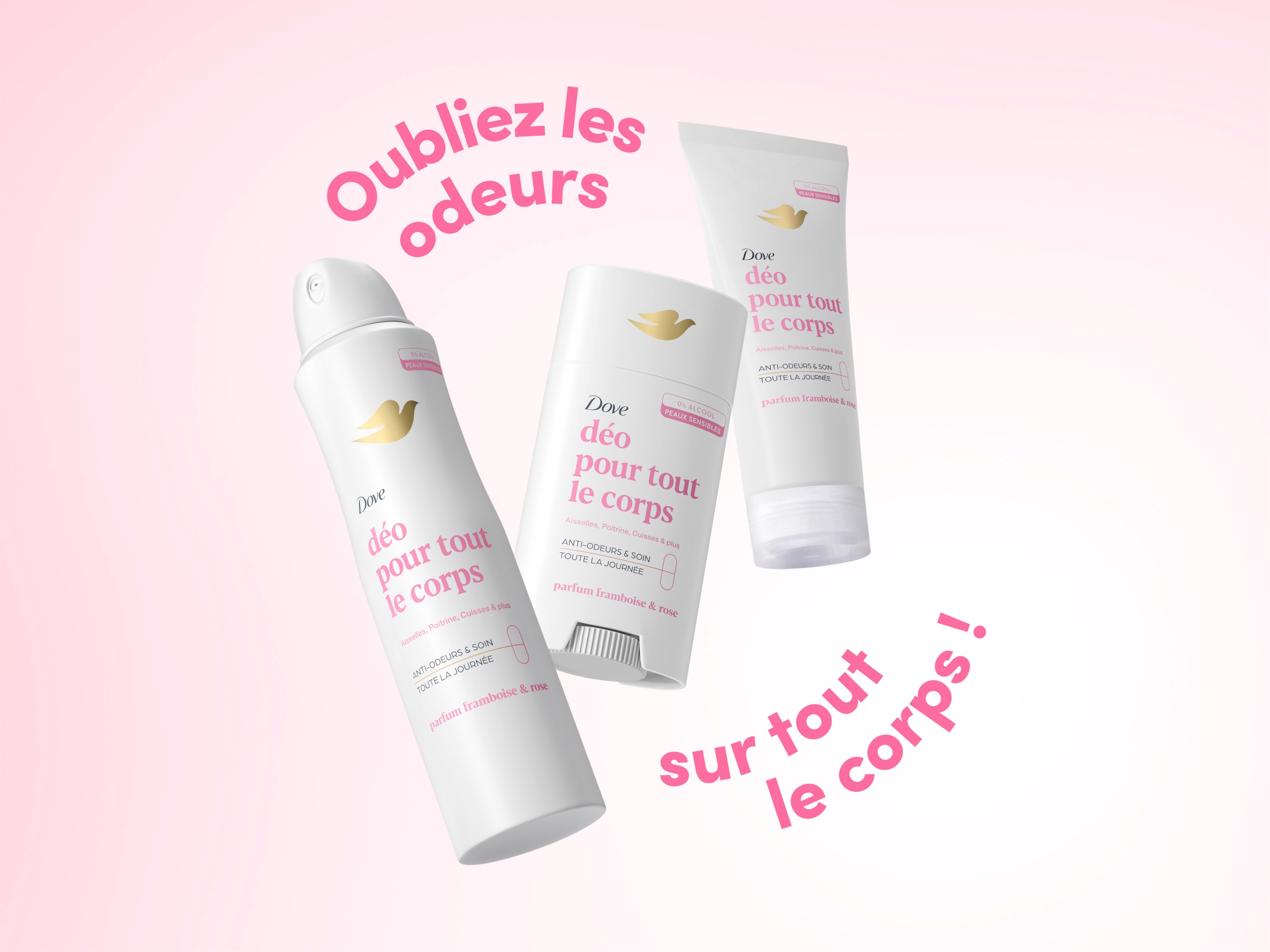 Dove déodorant advanced care