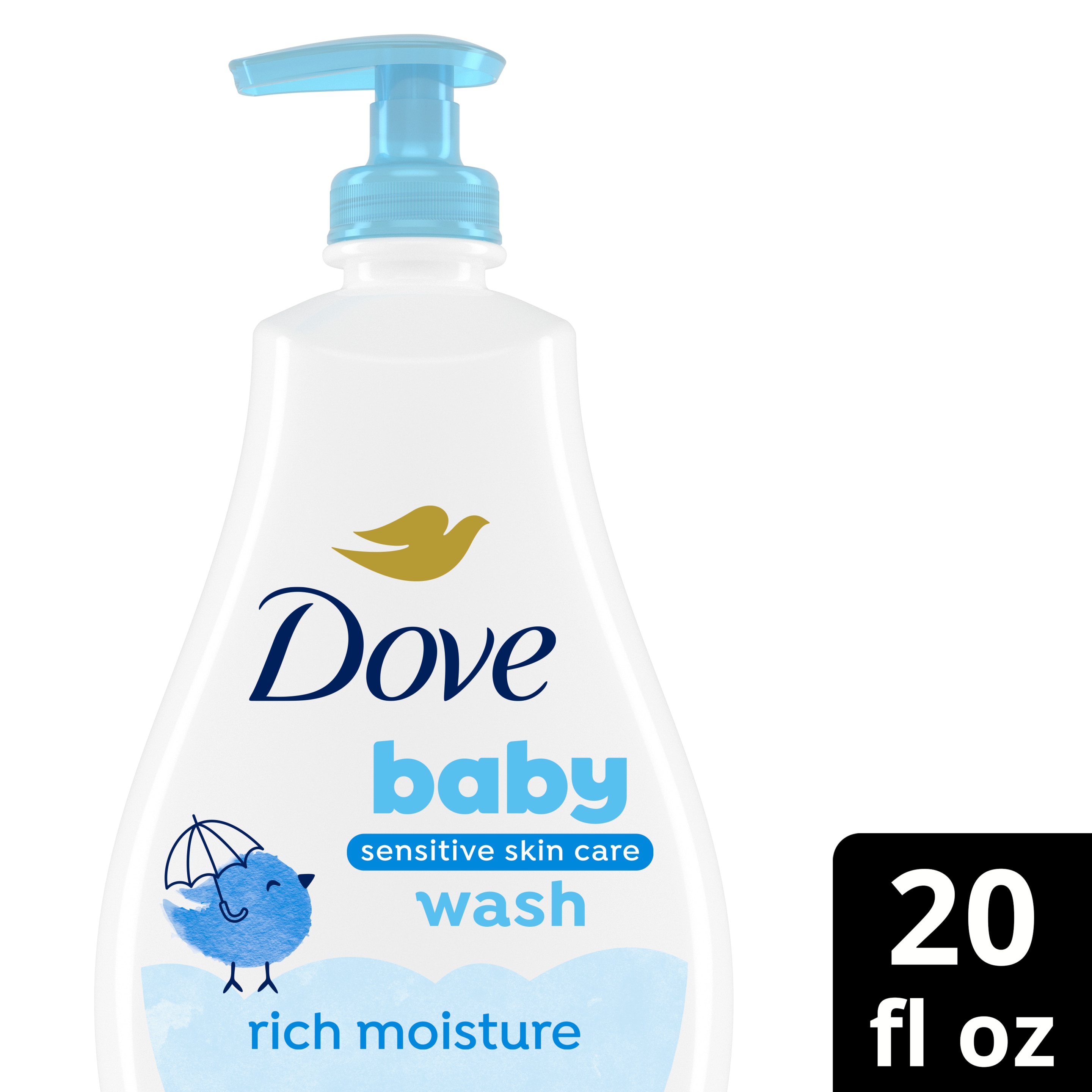 Baby Dove Rich Moisture Tip to Toe Wash 20 oz