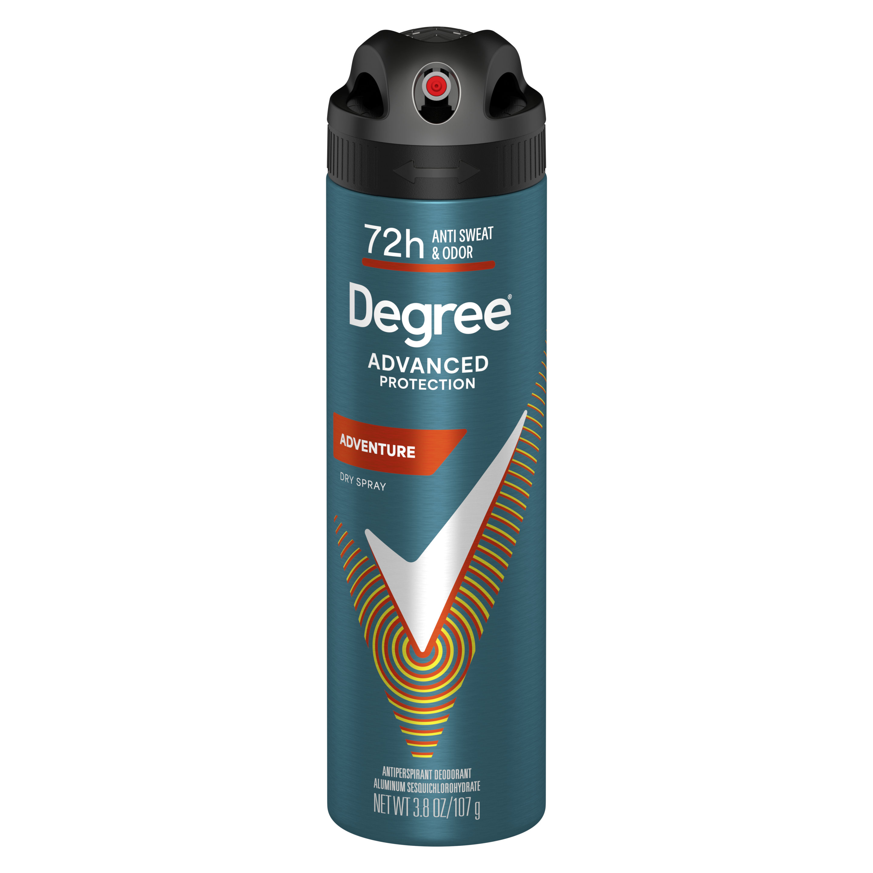 Adventure Antiperspirant Deodorant Dry Spray front pack shot