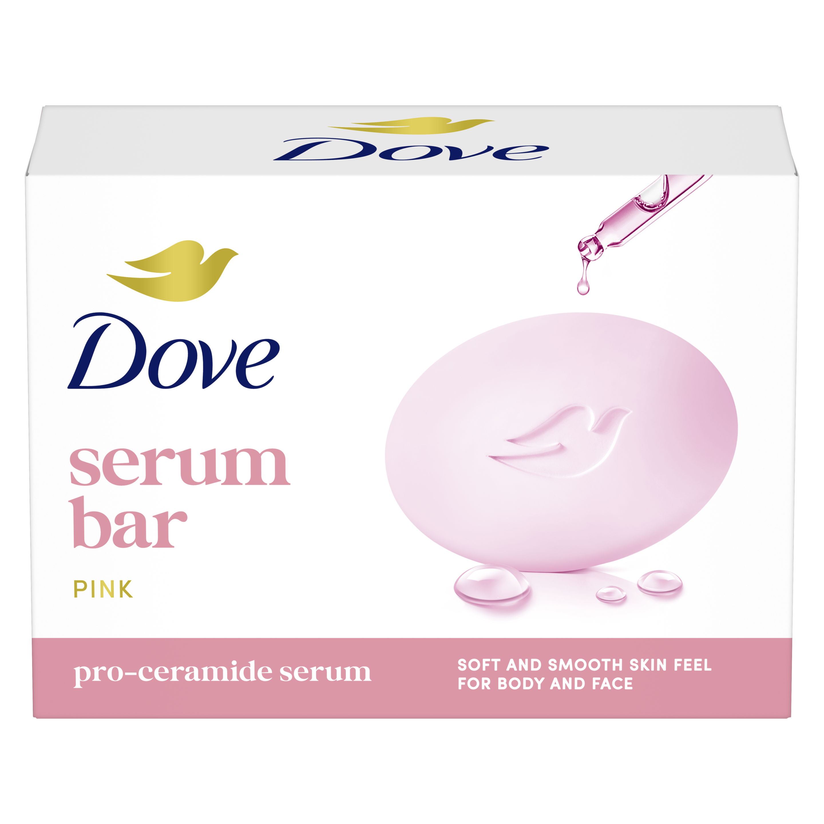 Dove Pro-Ceramide Serum Bar Pink 90gr packshot