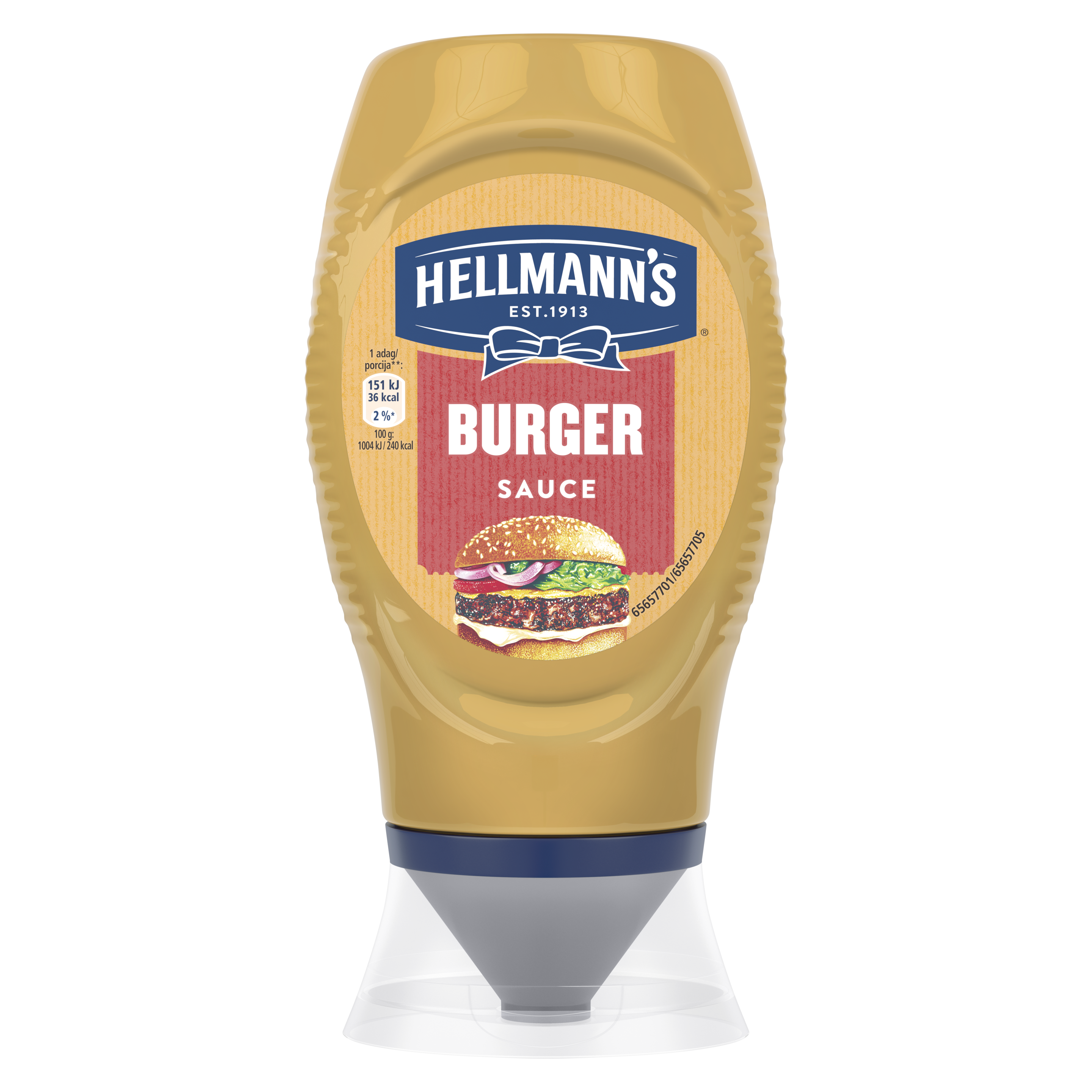 HELLMANN'S Burger szósz 260g packshot