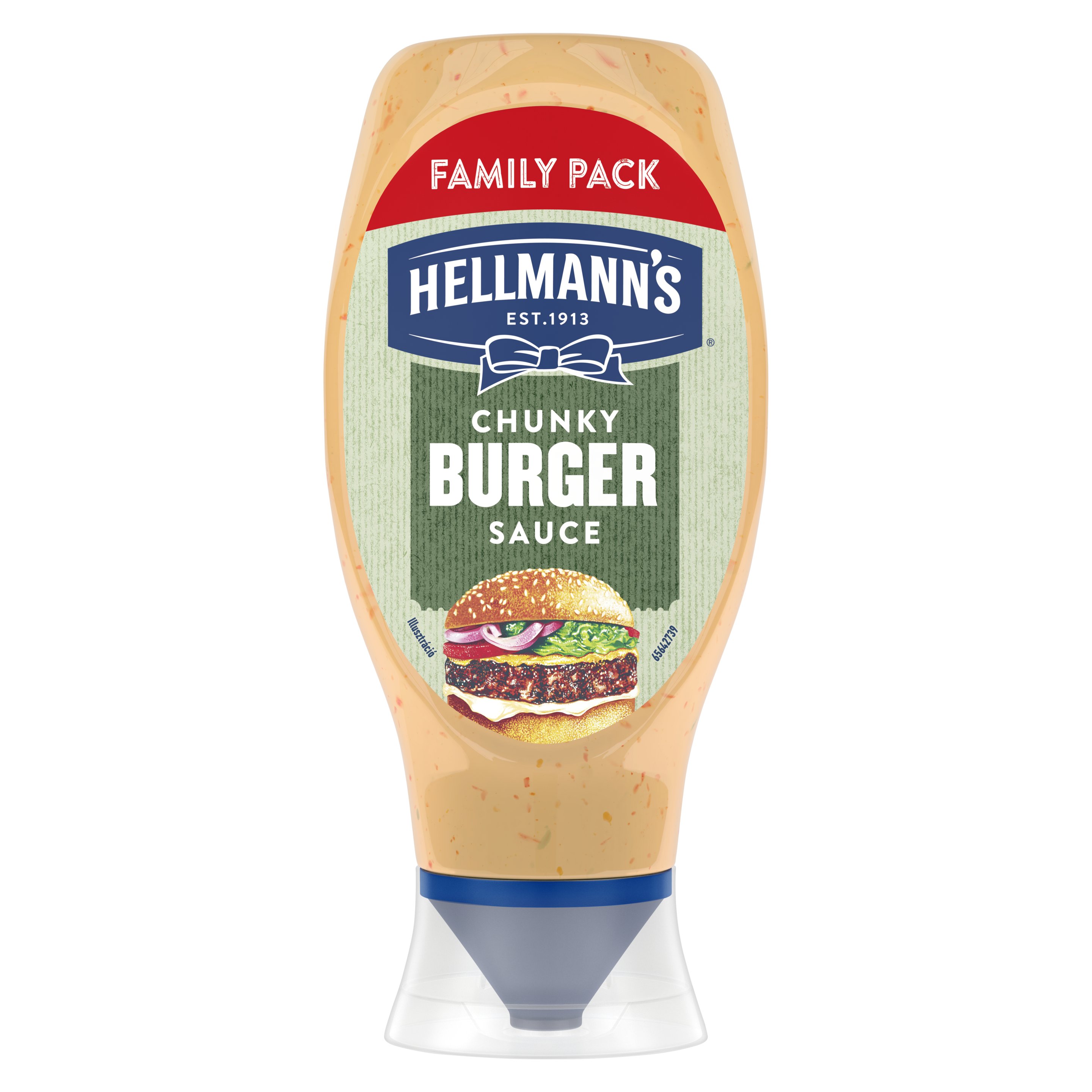 HELLMANN’S Chunky Burger szósz XL 434g