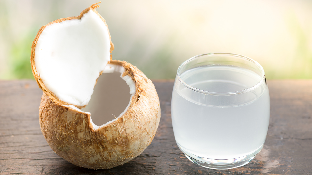 Applying Coconut Water