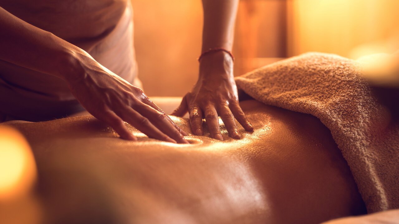 1. Full-Body Massage Oil: