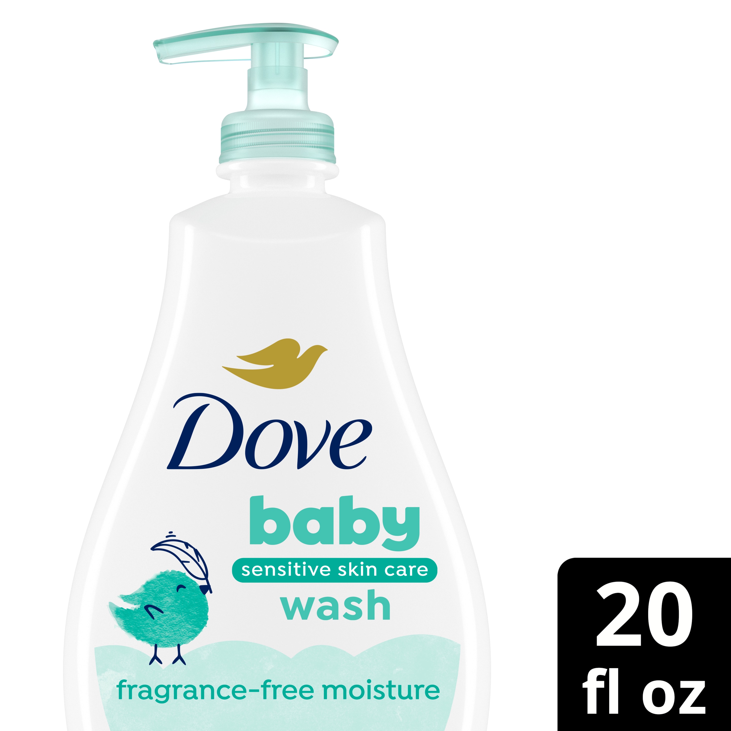 Baby Dove Sensitive Skin Care Baby Wash 20oz