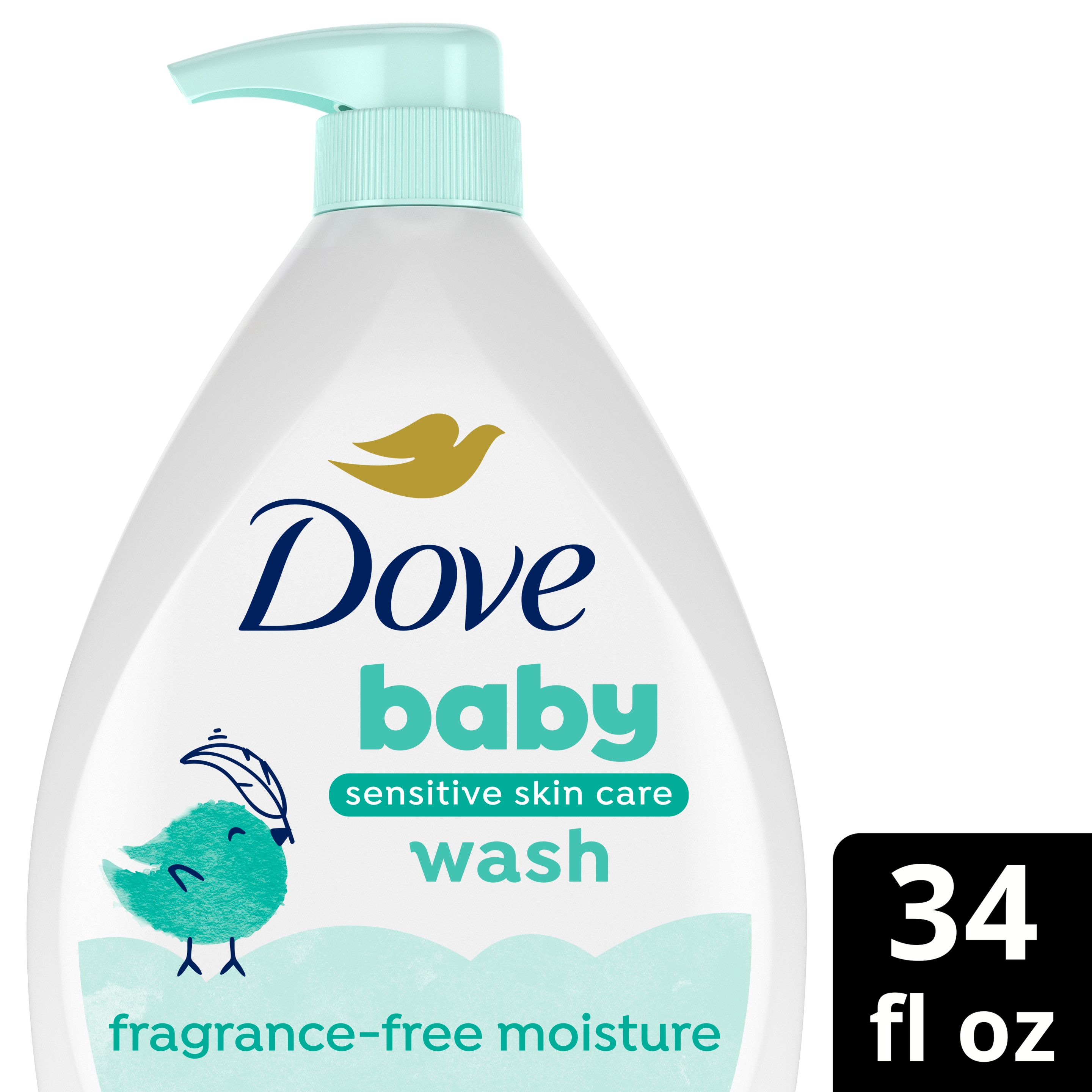 Baby Dove Sensitive Moisture Tip to Toe Wash 34 oz