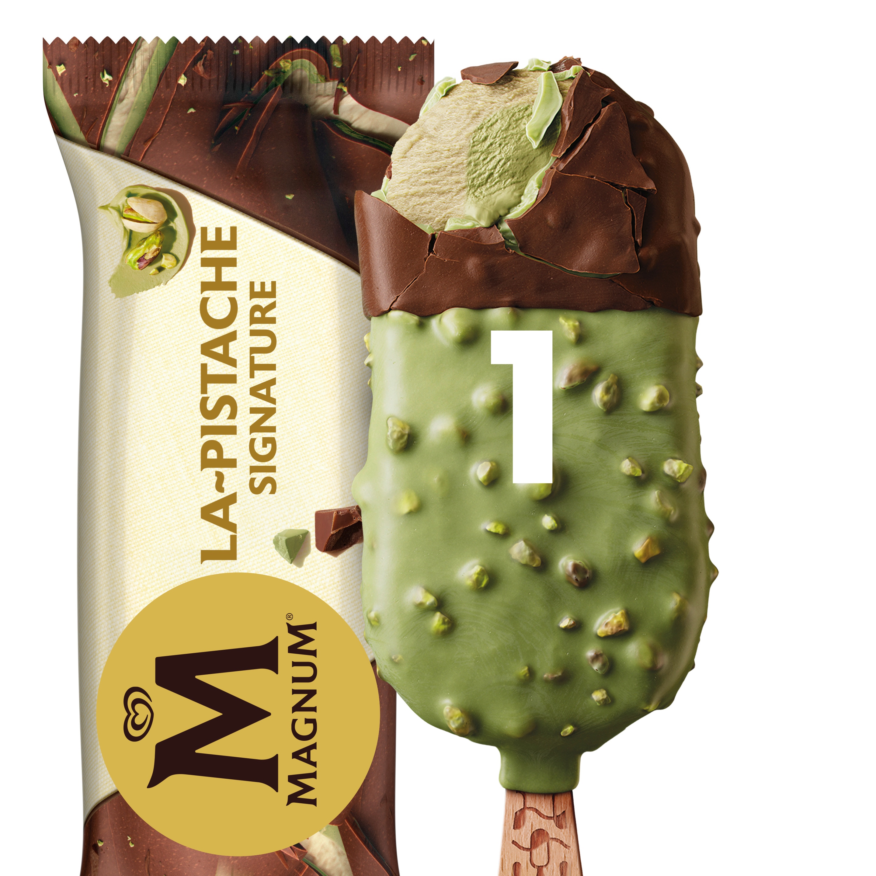 Magnum Signature Pistachio Ice Cream Stick 1 x 90ml