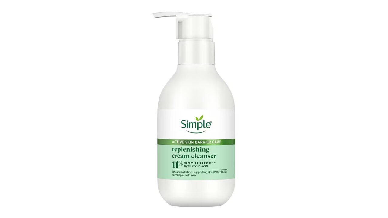 Simple Active Skin Barrier Care Replenishing Cream Cleanser