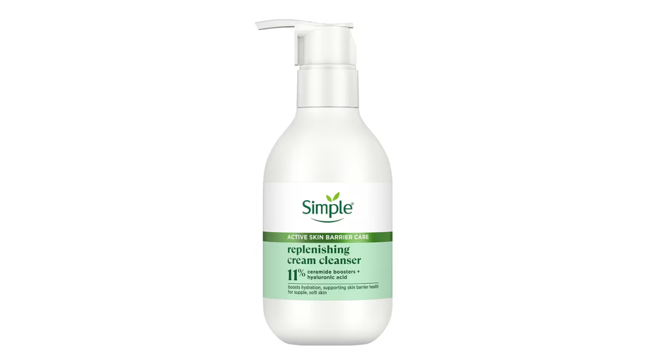 Simple Active Skin Barrier Care Replenishing Cream Cleanser