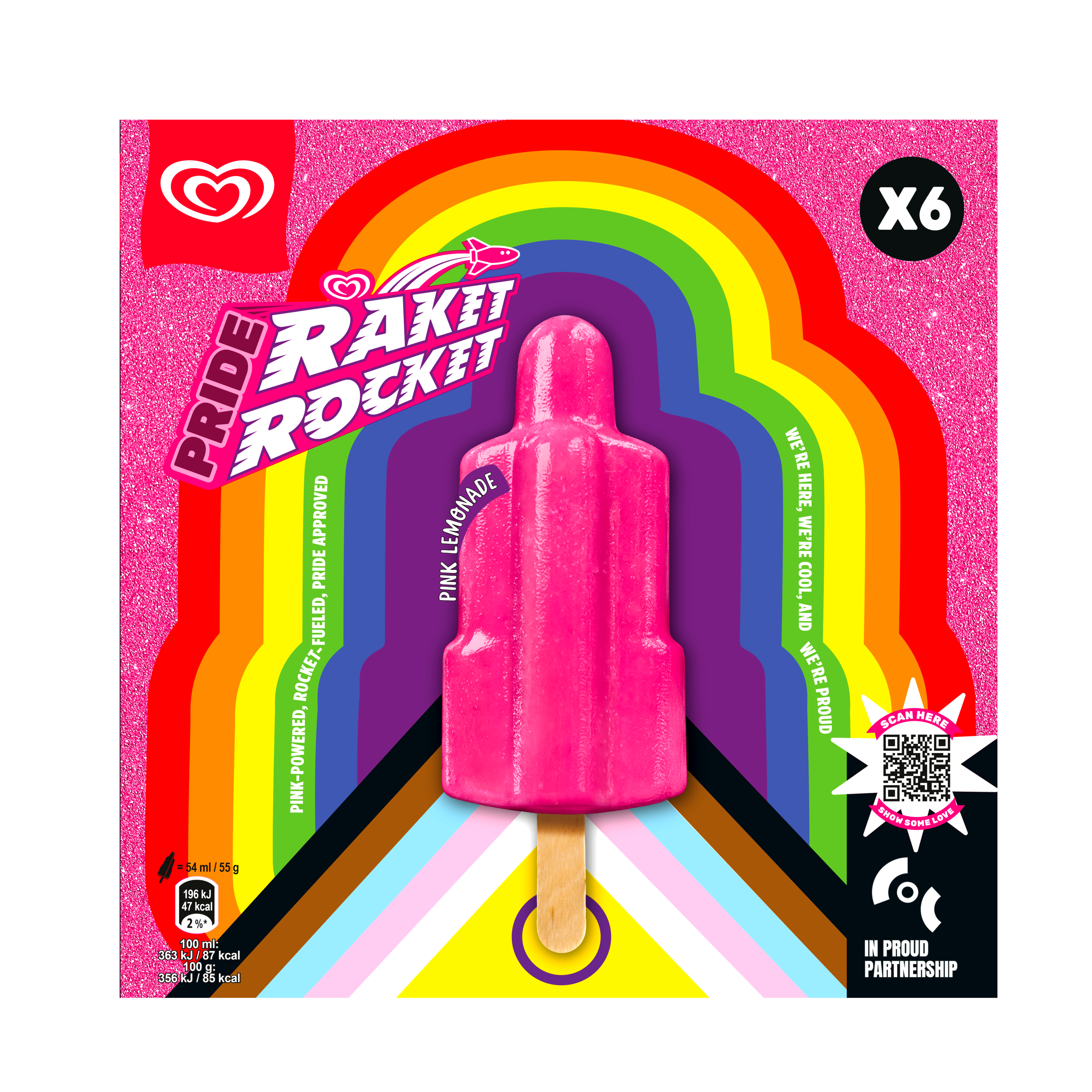 Pride Raket packshot