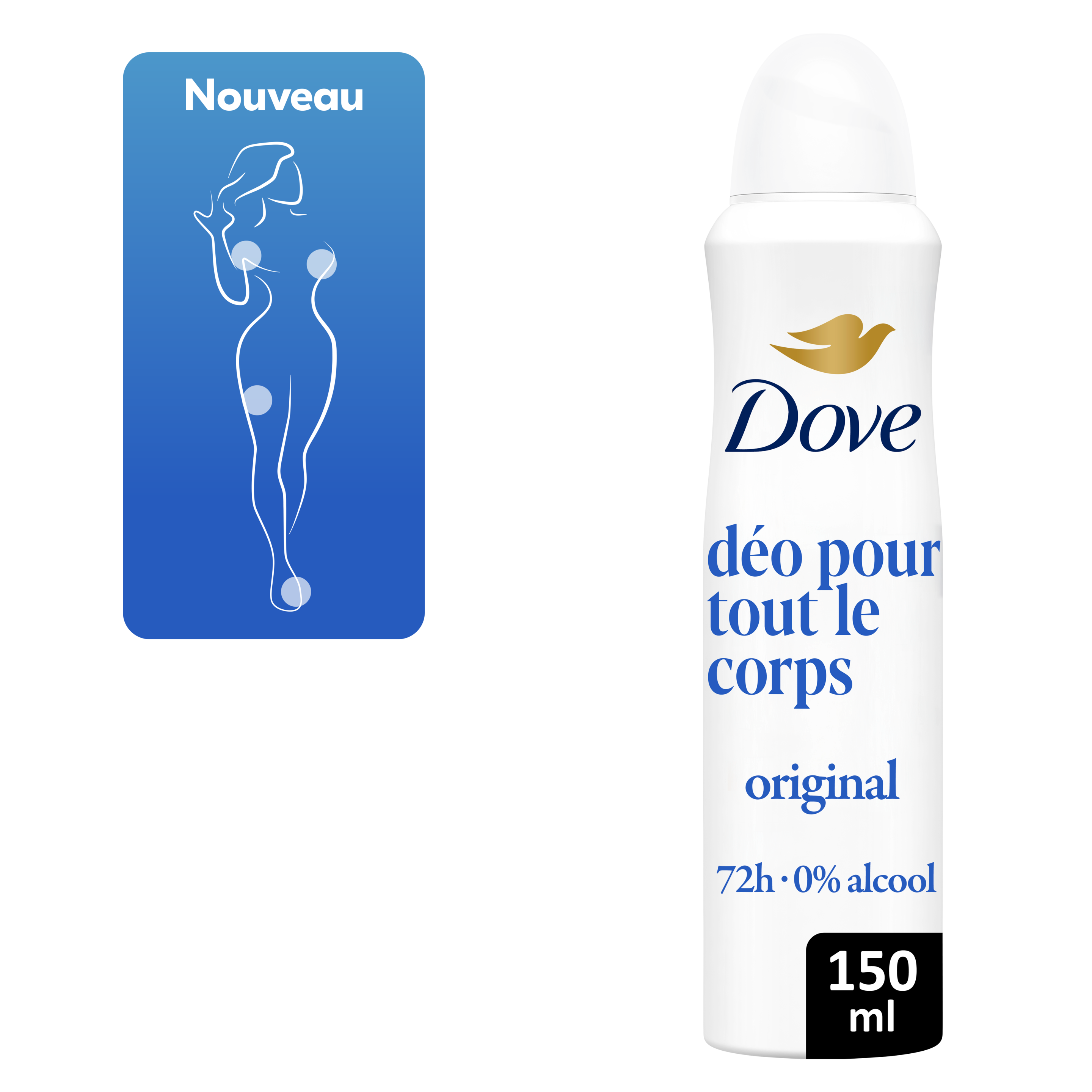 Déodorant pour tout le corps Original Spray 150ml