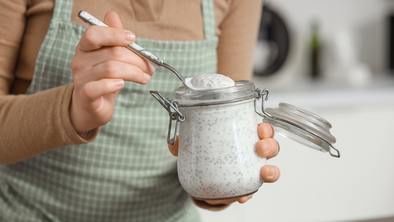 3. Chia Seeds with Yogurt