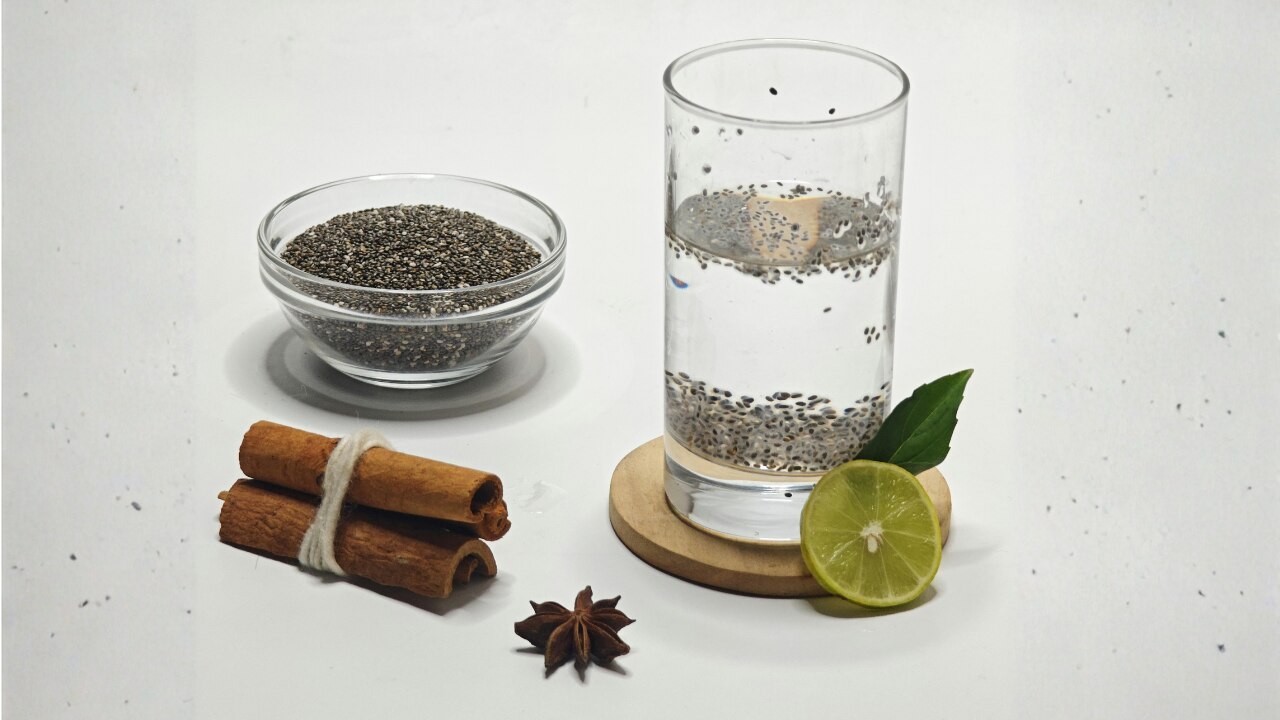 1. Soaked Chia Seed Water