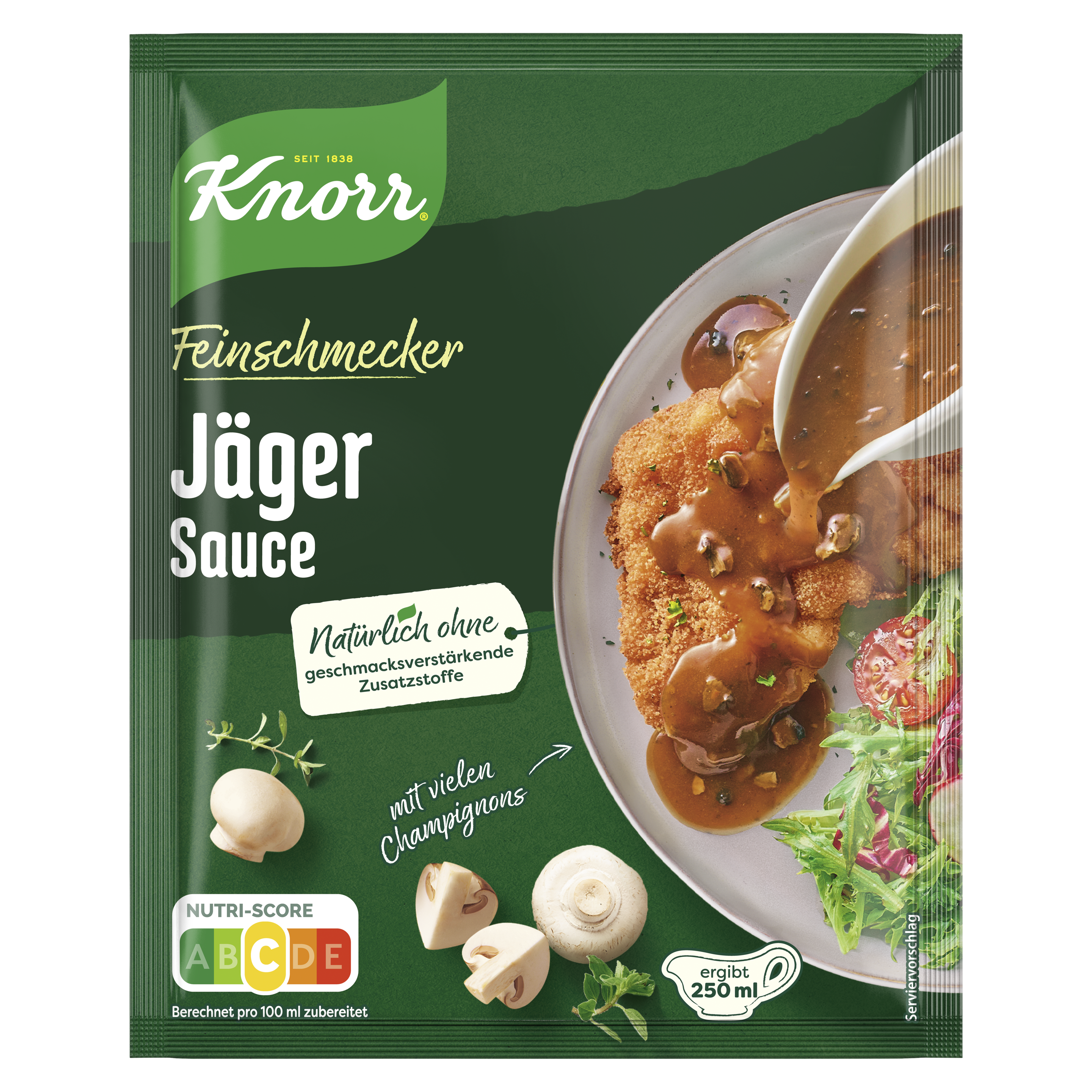 Knorr Feinschmecker Jäger Sauce 250 ml packshot