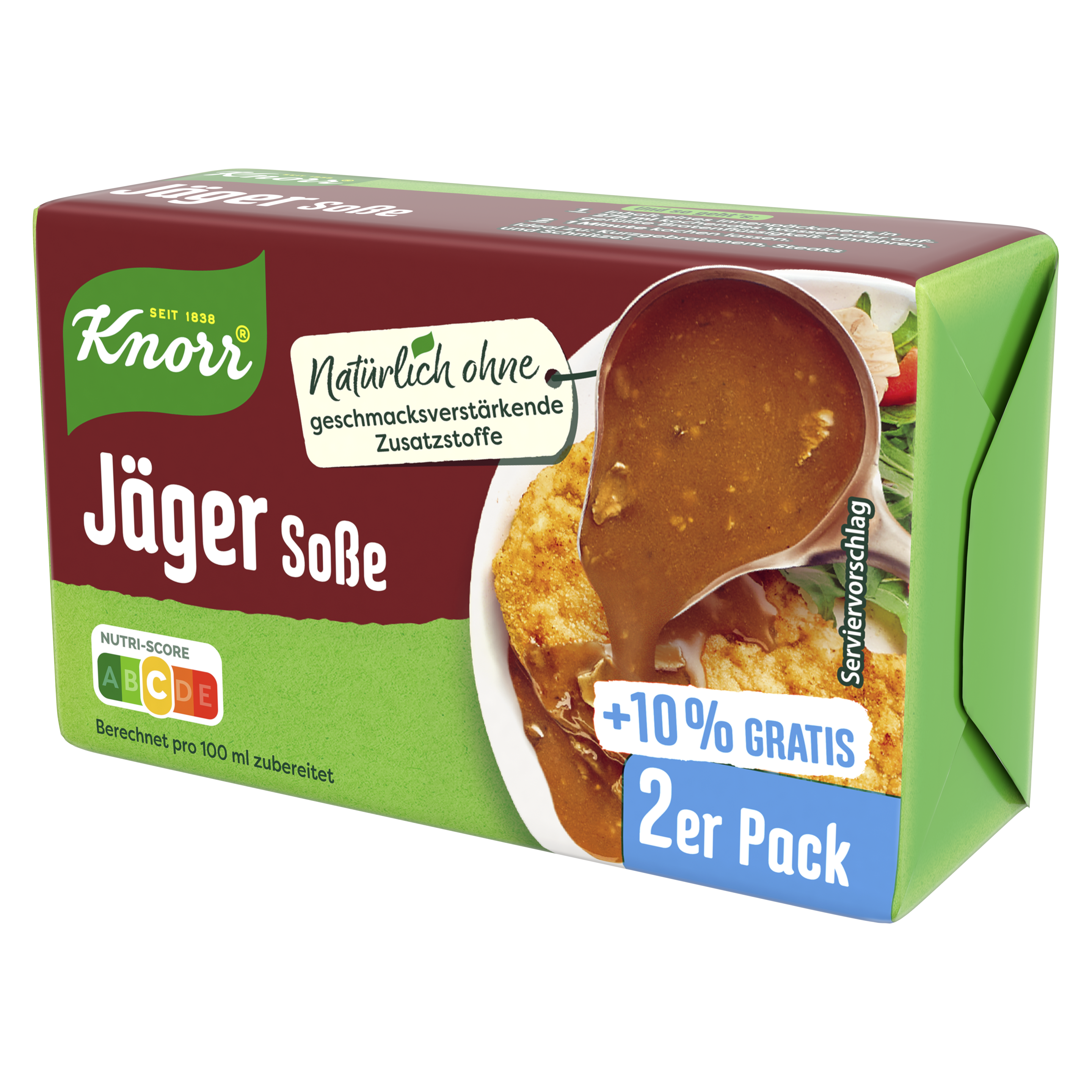 Knorr Jäger Soße +10% 2 x 275 ml Packung