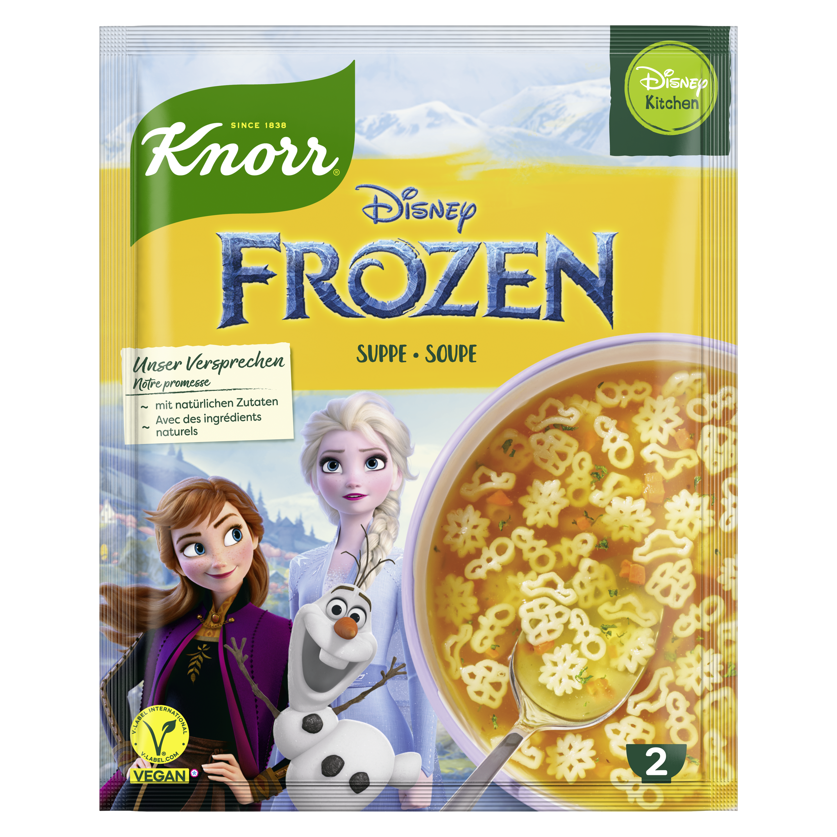 Knorr Disney Frozen Suppe 2 Portionen 40g