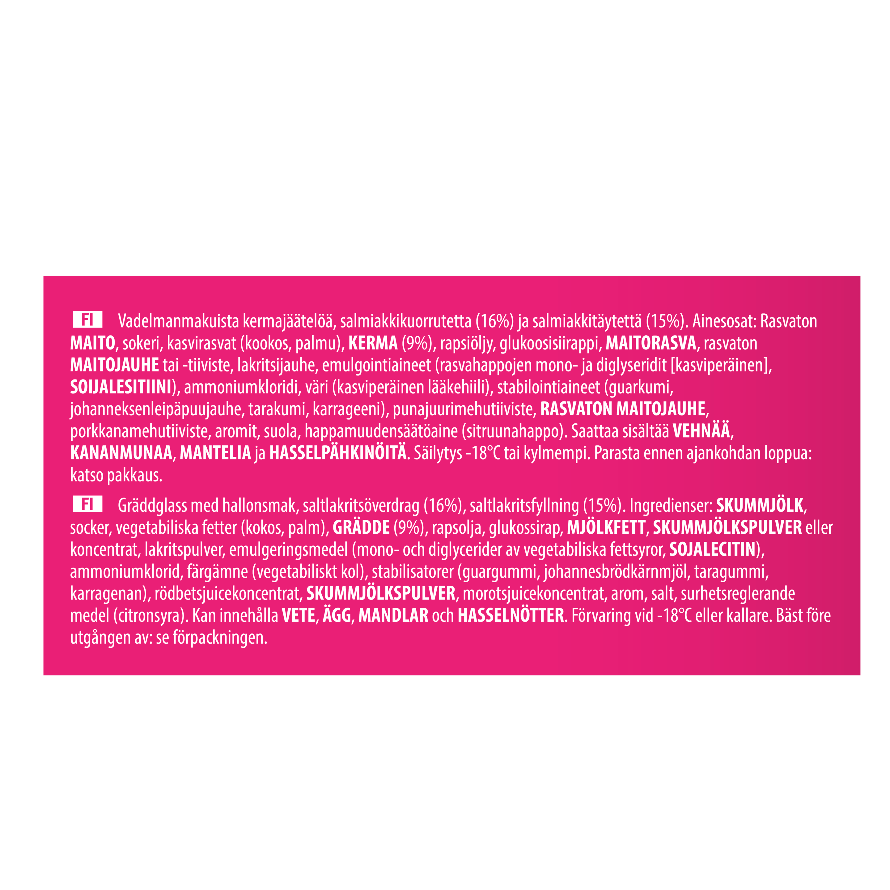 145998778 (Ingredient Label)