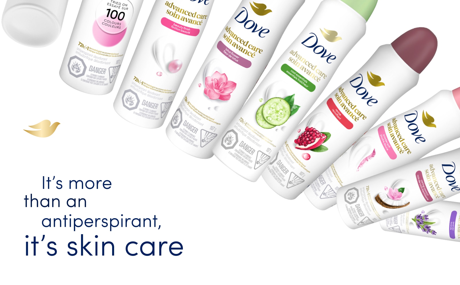 It's more than an antiperspirant, it's skin care