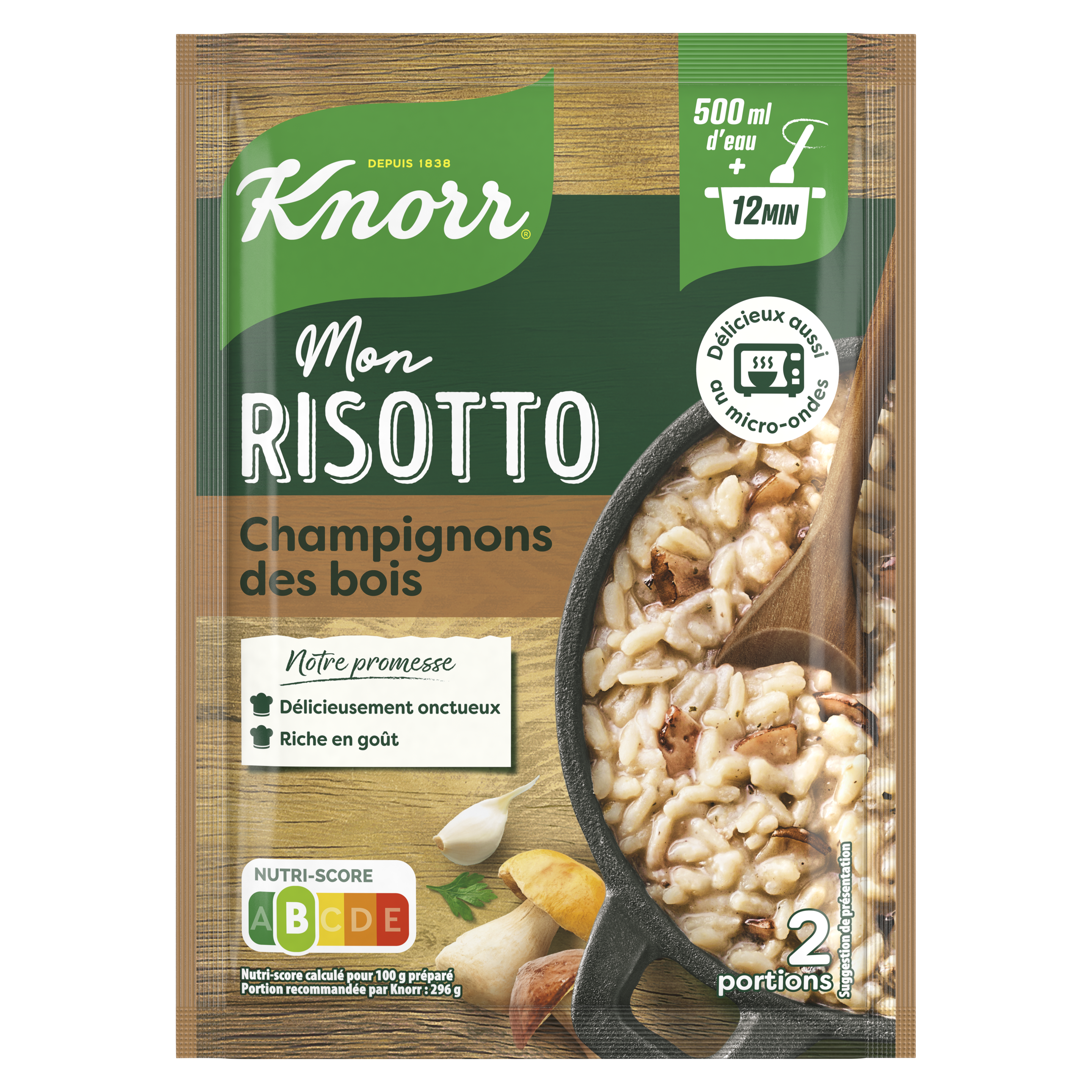 Risotto aux Champignons des Bois packshot