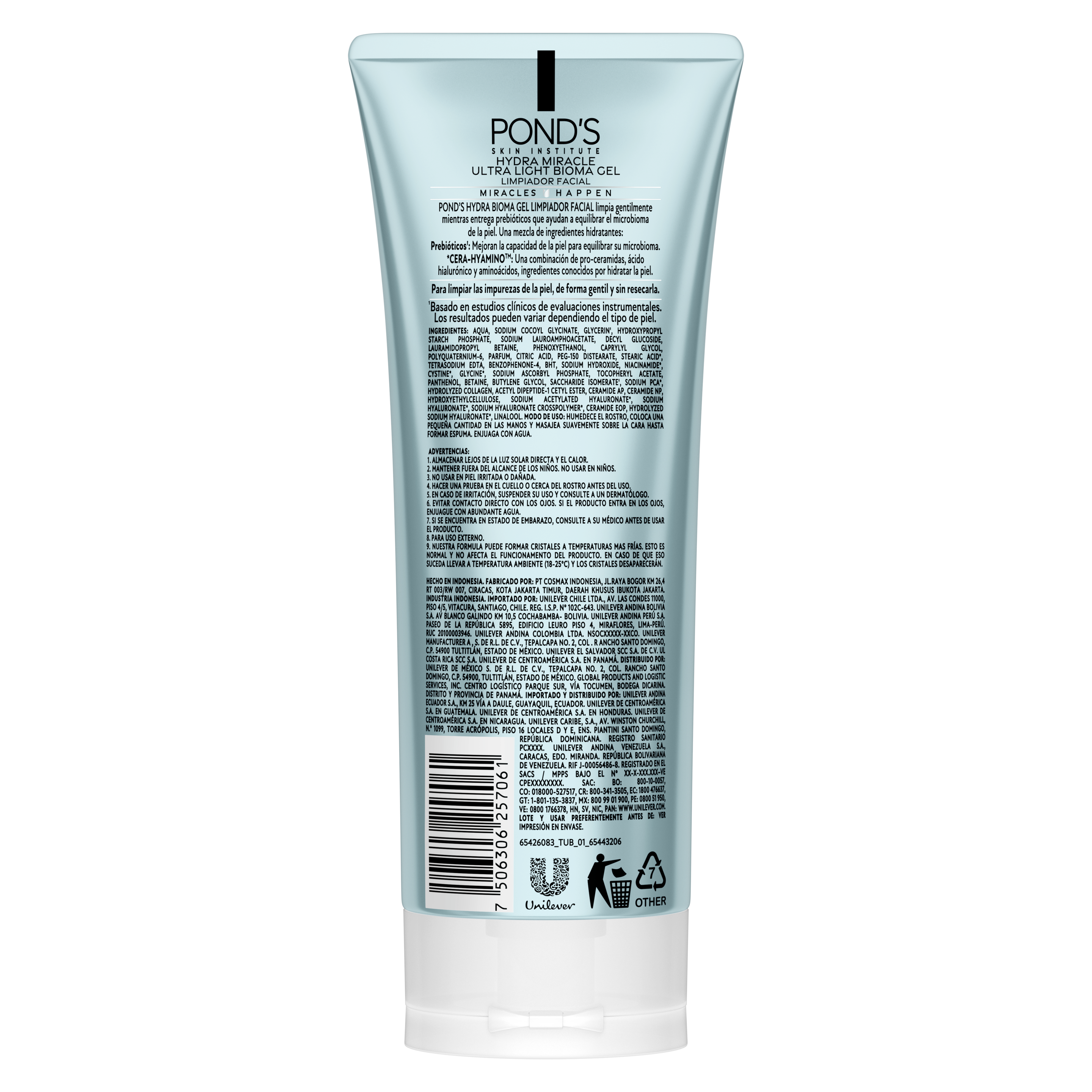 ULTRA LIGHT HYDRA BIOMA GEL LIMPIADOR FACIAL HYDRA MIRACLE