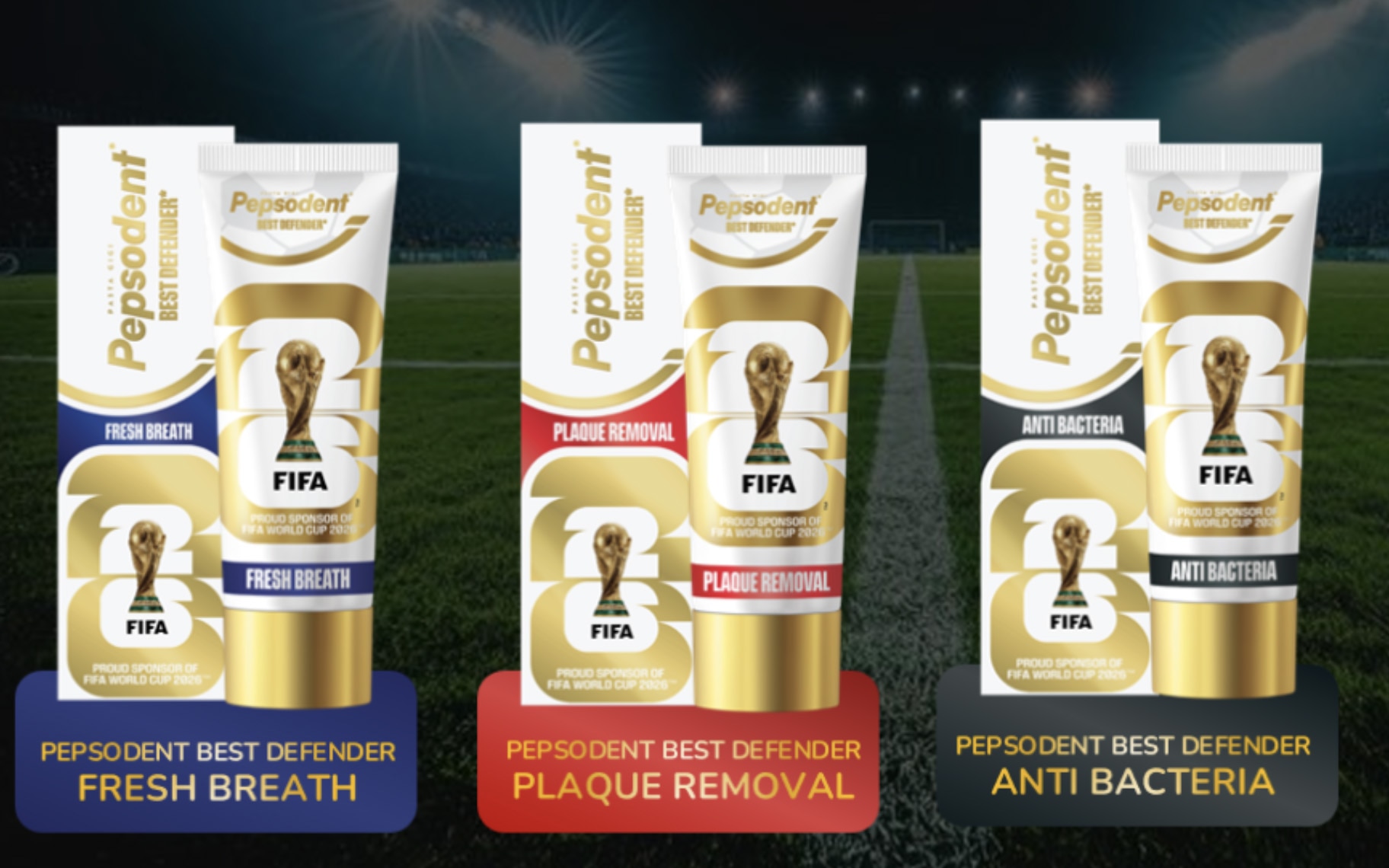 Pepsodent Fifa 2026
