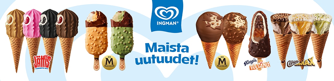 Kesän Jäätelö-uutuudet!