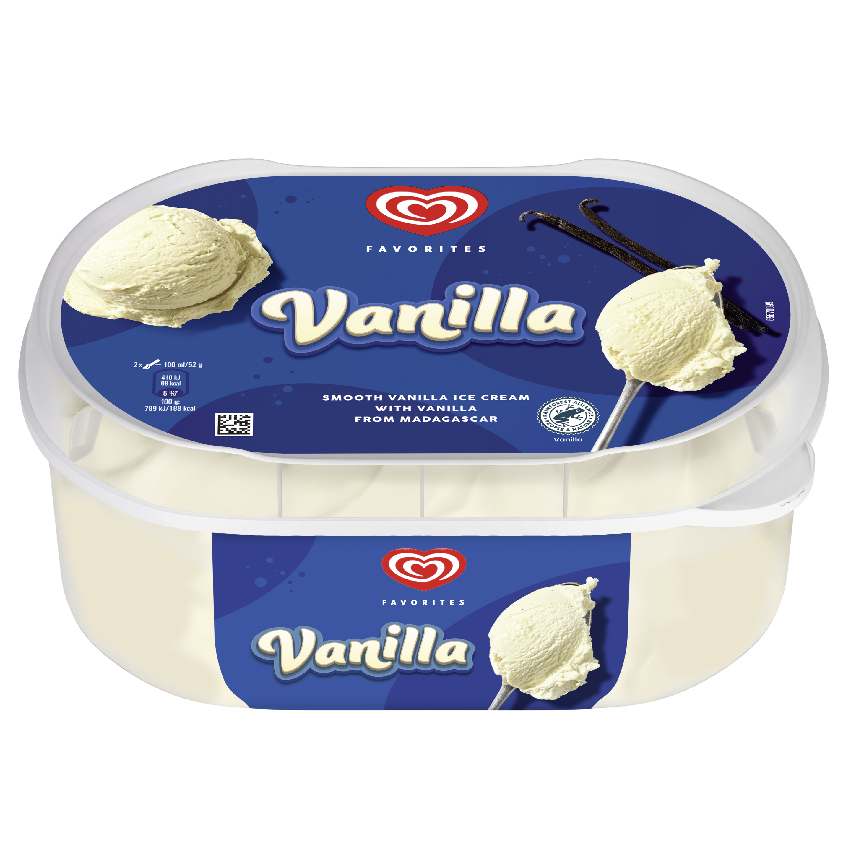 GB Favorites Vanilla 900 ml packshot